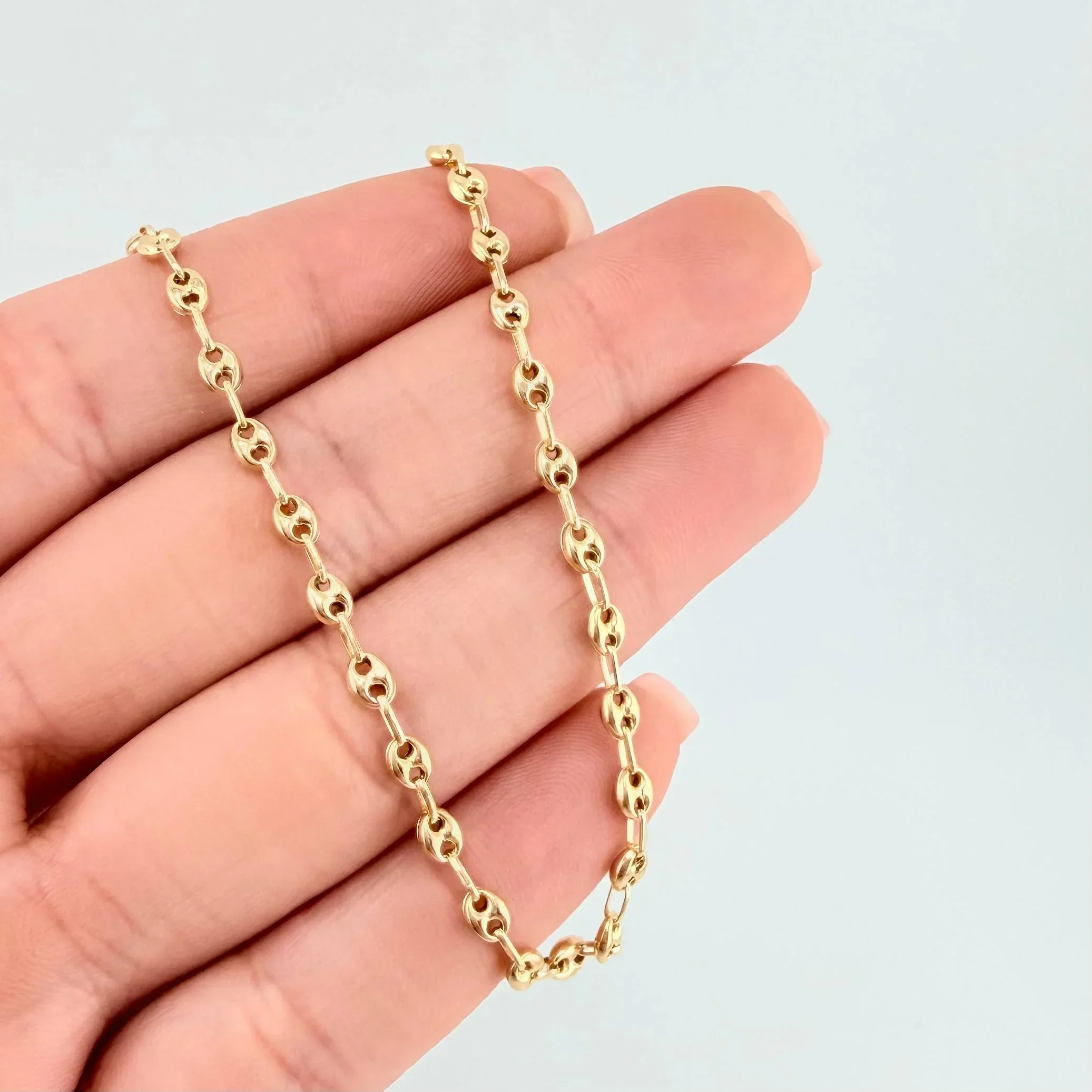 Cadena Gc 5.45 g / 51 cm / 3 mm Oro Amarillo 18K - Image 5