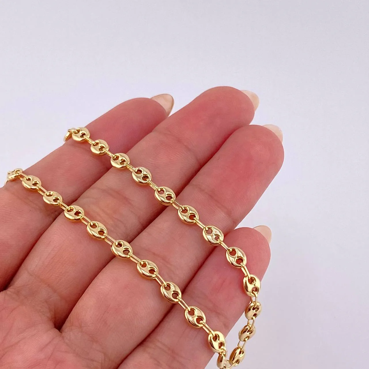 Cadena Gc 5.7 g / 46 cm / 3.8 mm Oro Amarillo 18K - Image 4