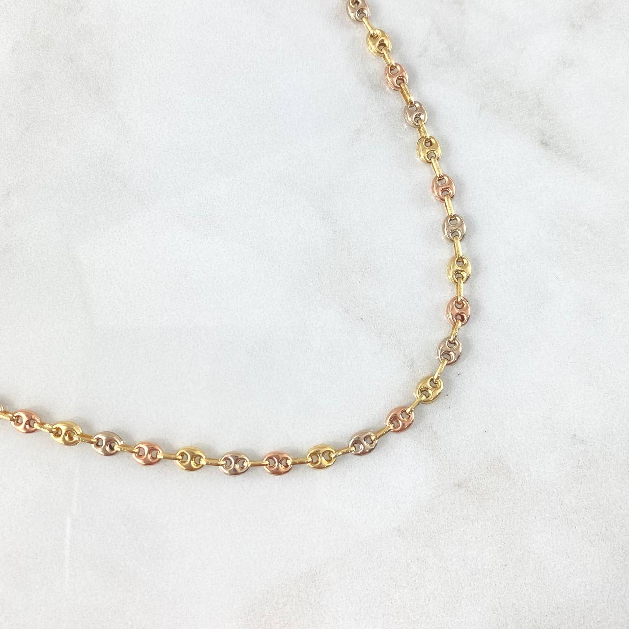 Cadena Gc 5.95 g / 51.1 cm / 4.1 mm Tres Oros 18K