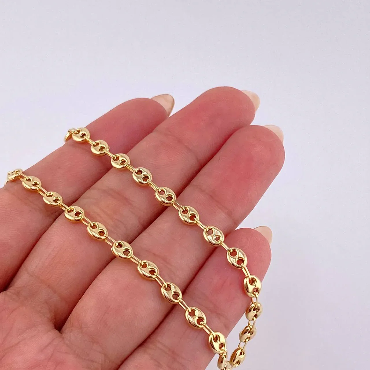 Cadena Gc 6.1 g / 50 cm / 3.8 mm Oro Amarillo 18K - Image 3
