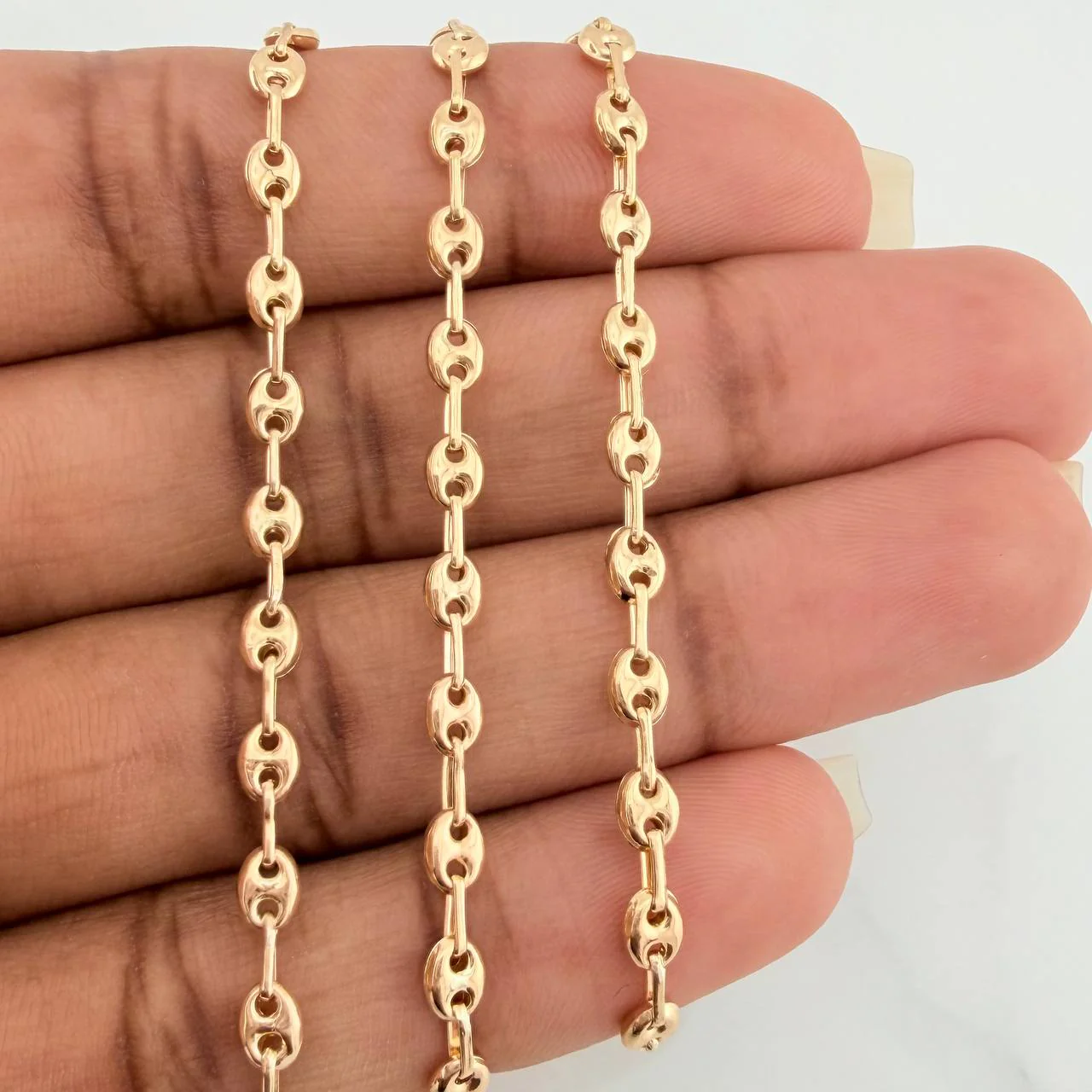 Cadena GC 6.1gr / 60cm / 3.15mm Oro Amarillo 18K % - Image 5