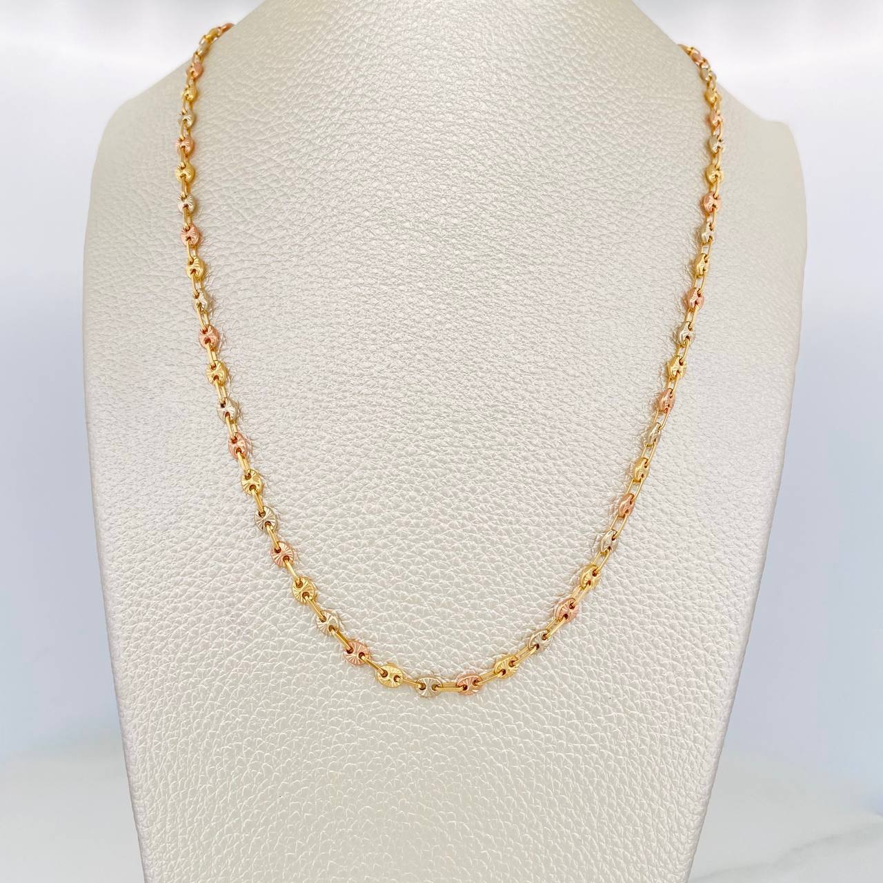 Cadena Gc 6.6 g / 41 cm / 2.3 mm Tres Oros 18K - Image 5