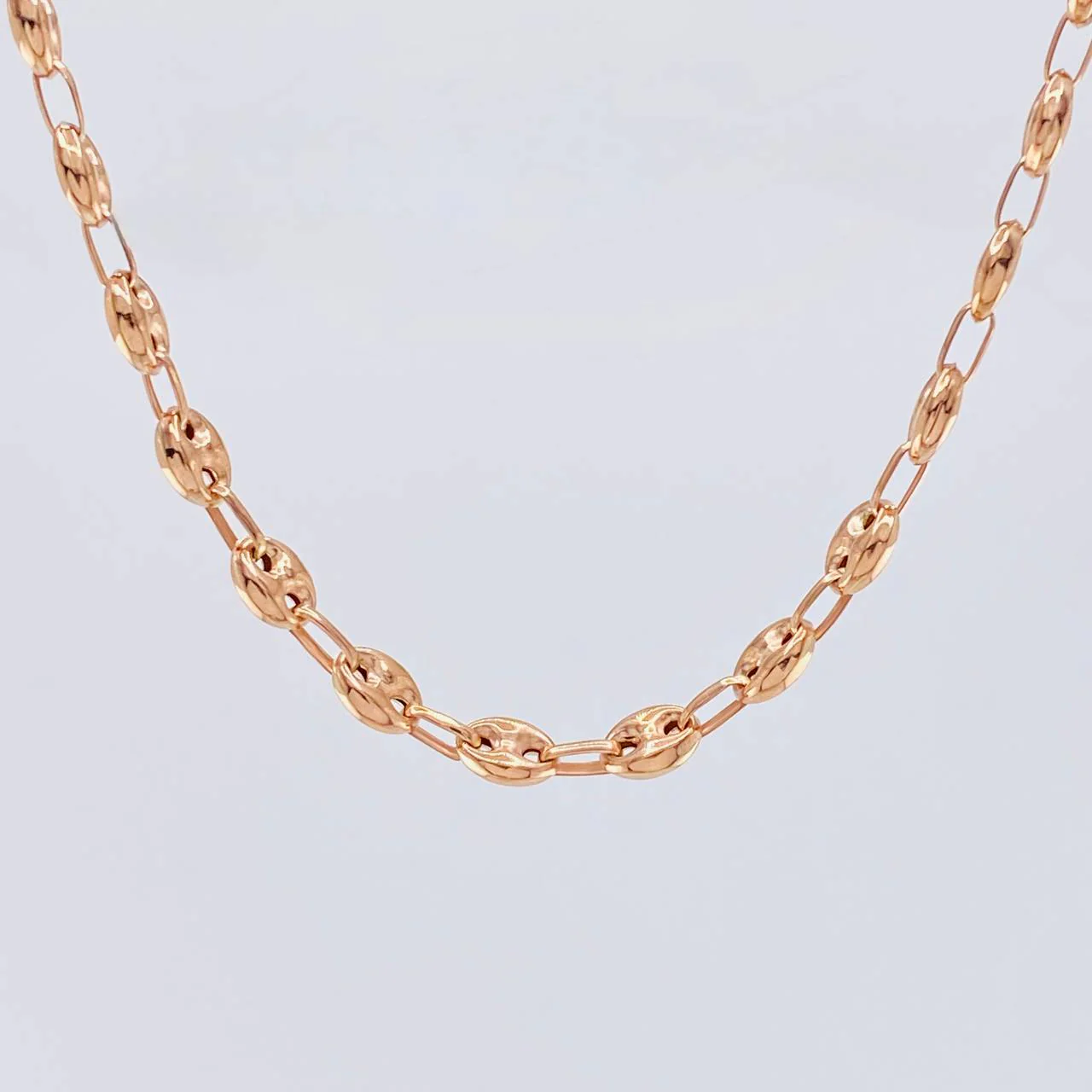 Cadena Gc 7.55g / 45.7cm / 5.1mm Oro Rosa 18K - Image 2
