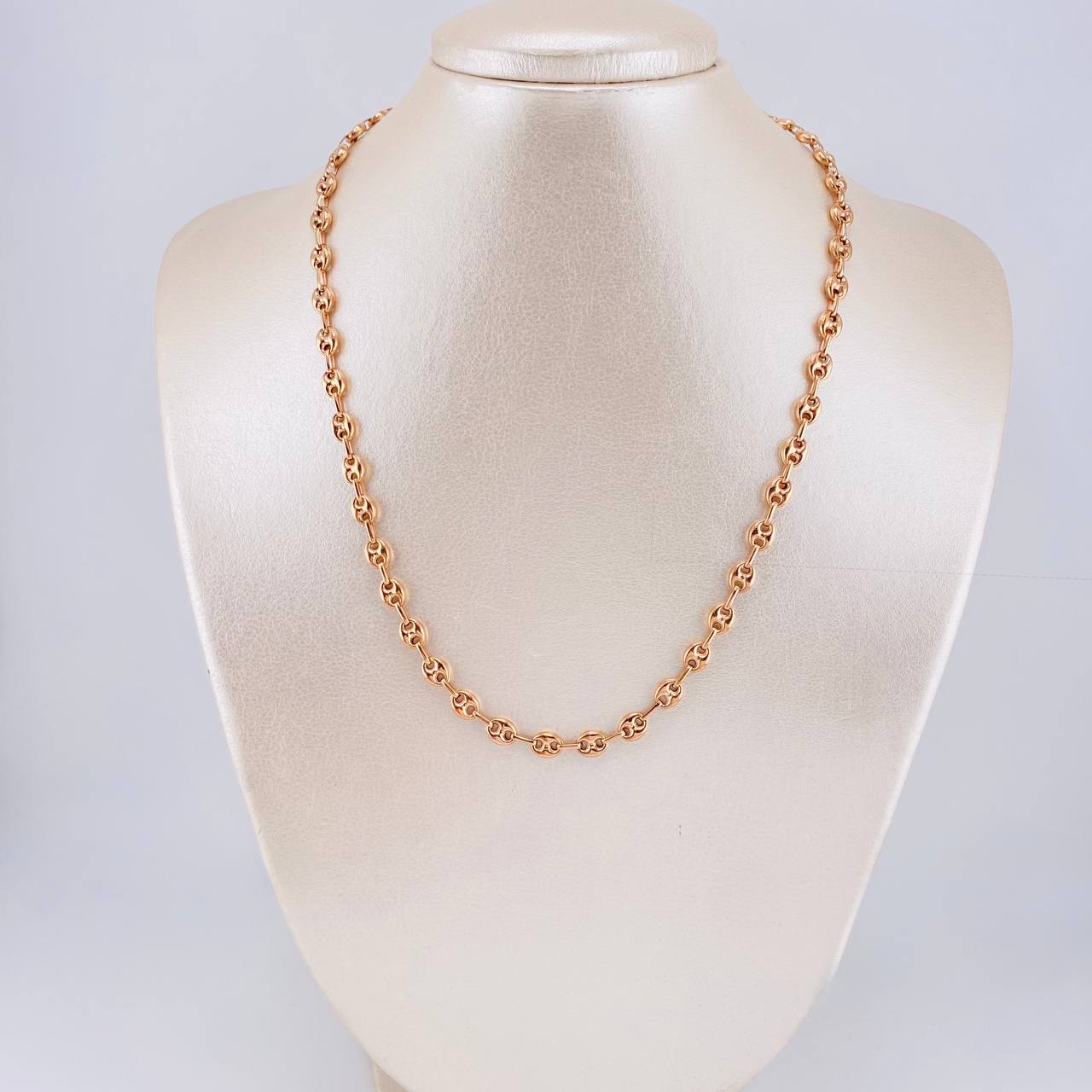 Cadena Gc 7.55g / 45.7cm / 5.1mm Oro Rosa 18K - Image 6