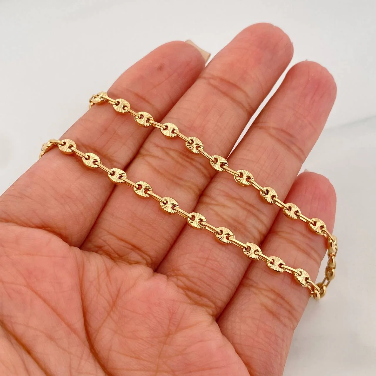 Cadena Gc 7.6 g / 46 cm / 2.3 mm Oro Amarillo 18K - Image 4