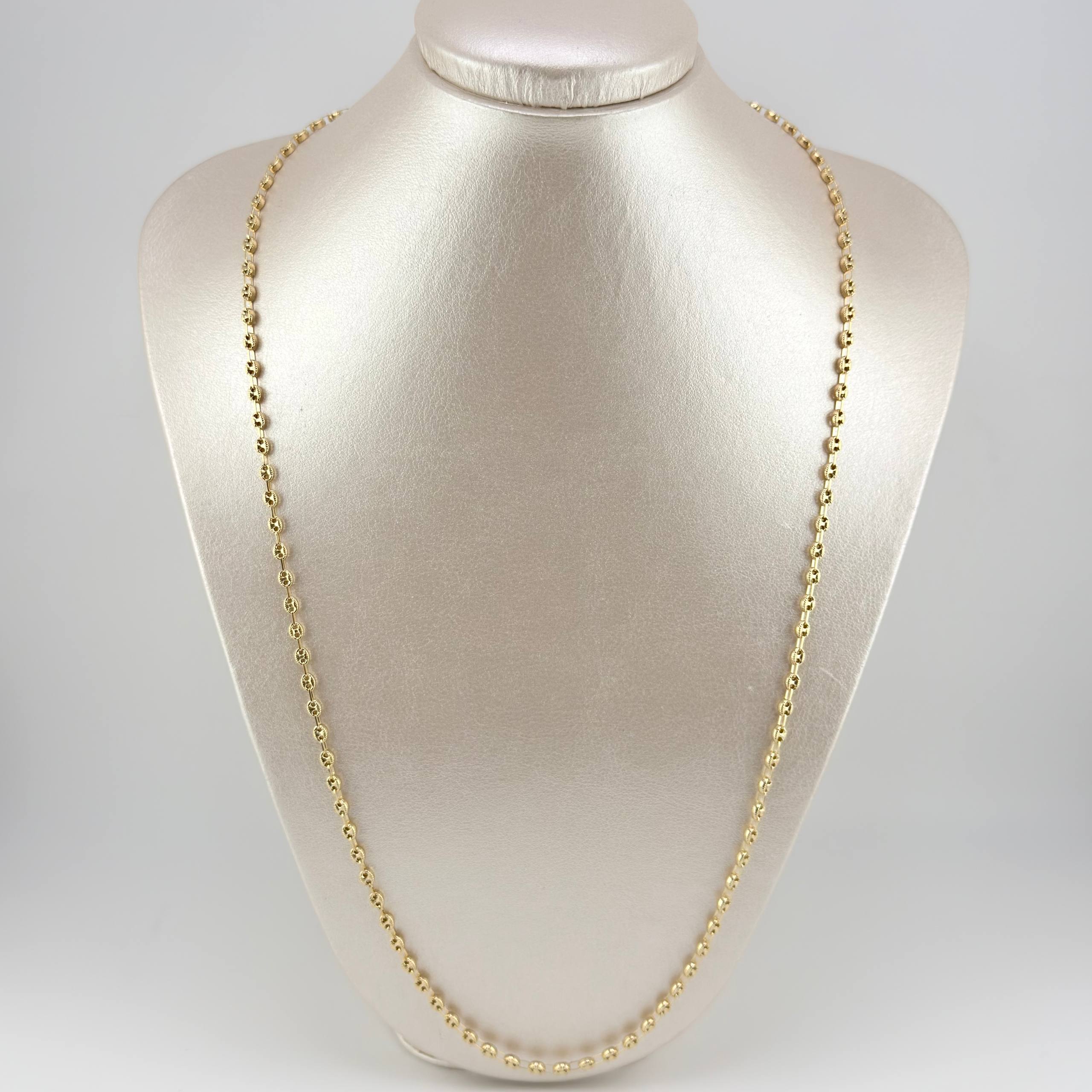 Cadena GC 7.9gr / 65.5cm / 3.4mm Oro Amarillo 18K - Image 5