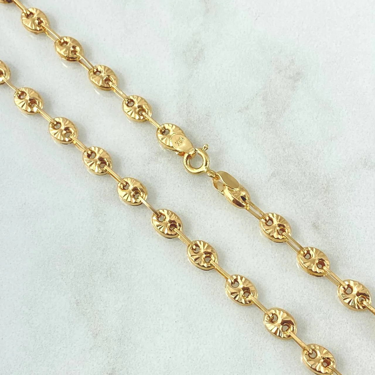 Cadena GC 8,05gr / 65cm / 3.3mm Diamantada Oro Amarillo 18K © - Image 2