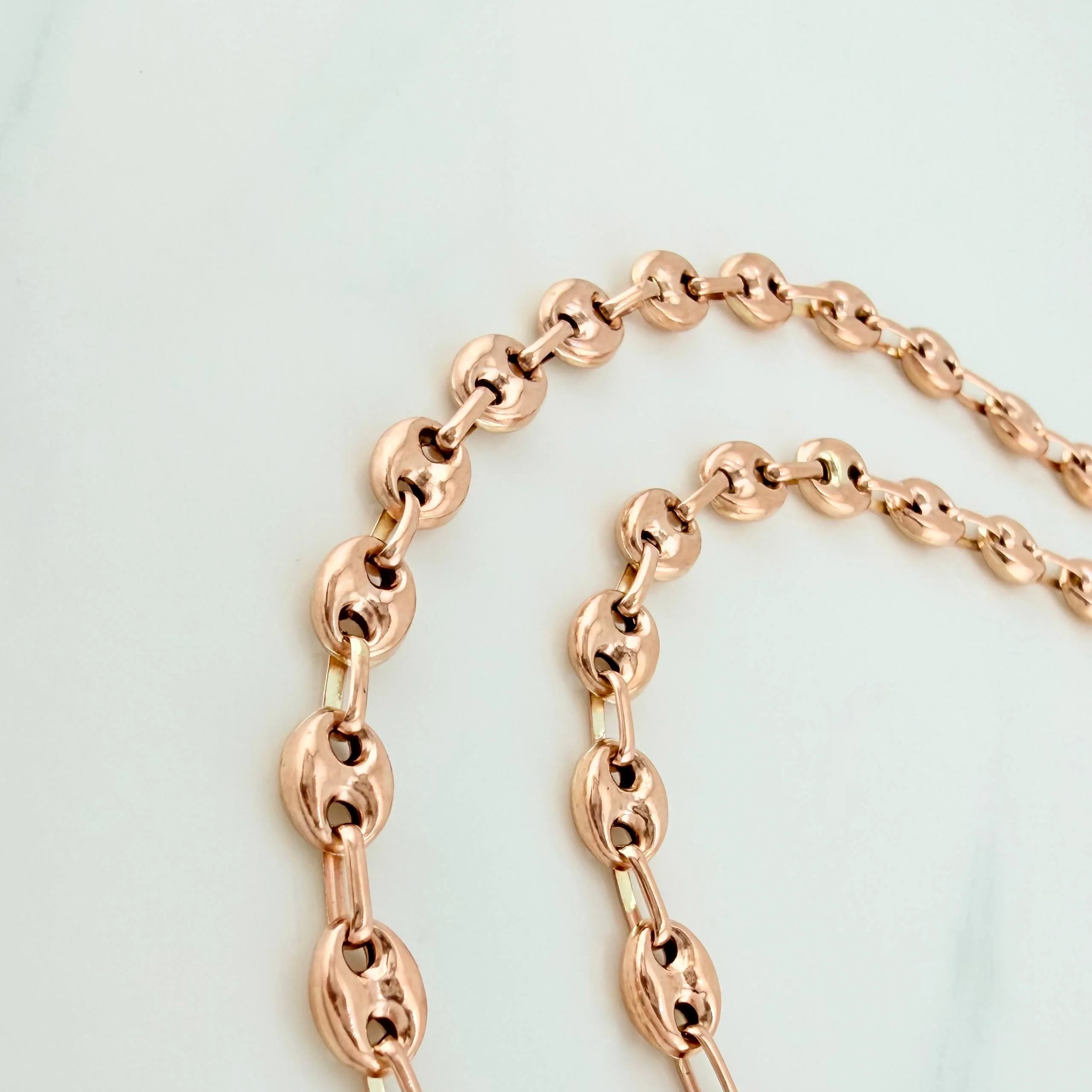 Cadena Gc 8.35 g / 46 cm / 5 mm Oro Rosa 18K - Image 2