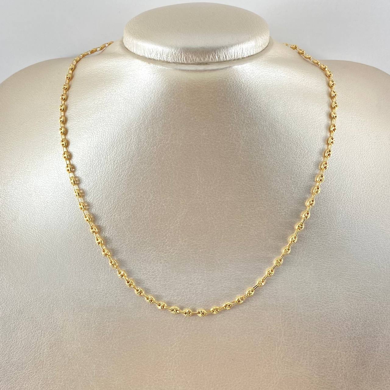 Cadena Gc Diamantada 6.75gr / 45cm / 3.3mm Oro Amarillo 18K ! - Image 5
