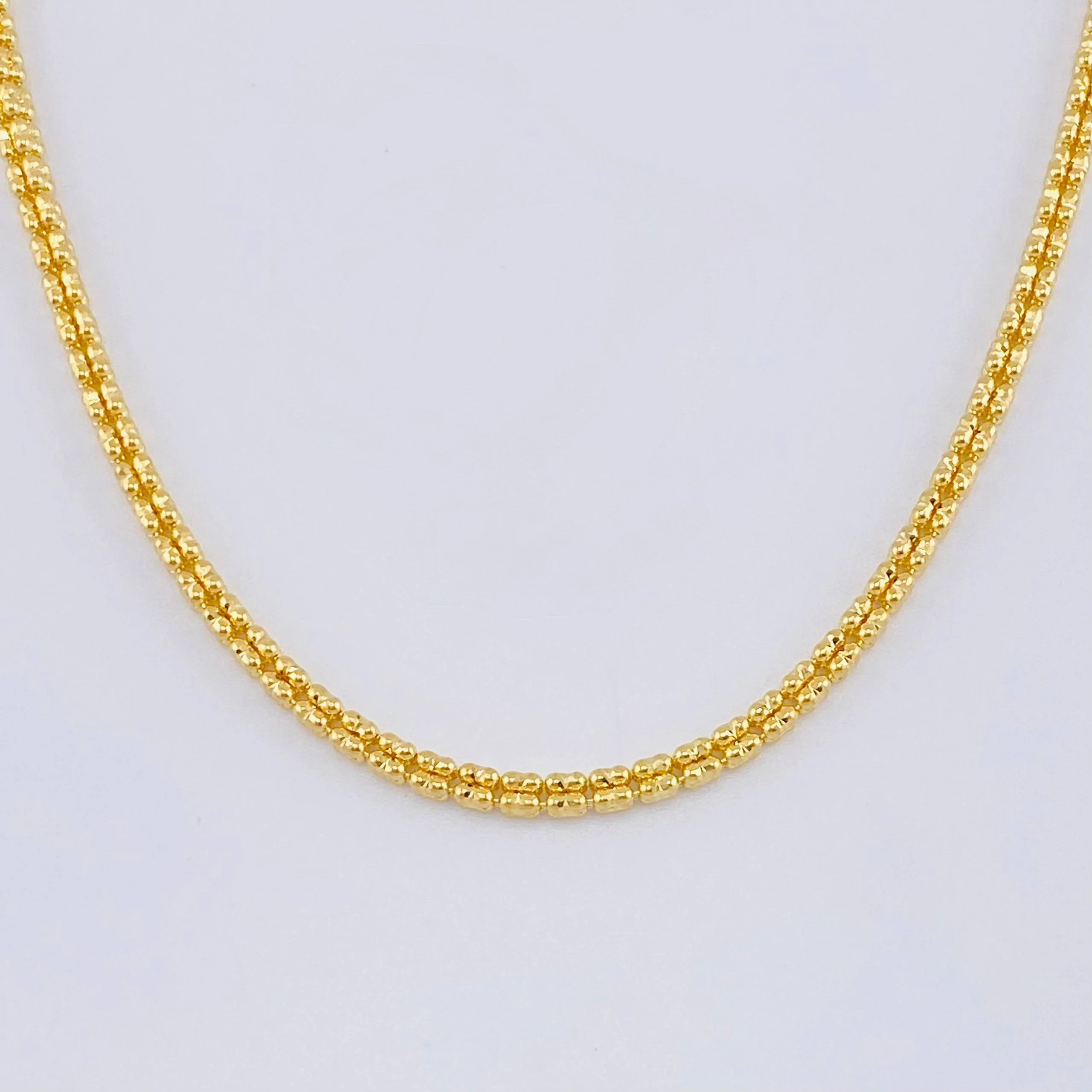 Cadena Ice 16.25gr / 50cm / 2.6mm Oro Amarillo +4 18K *