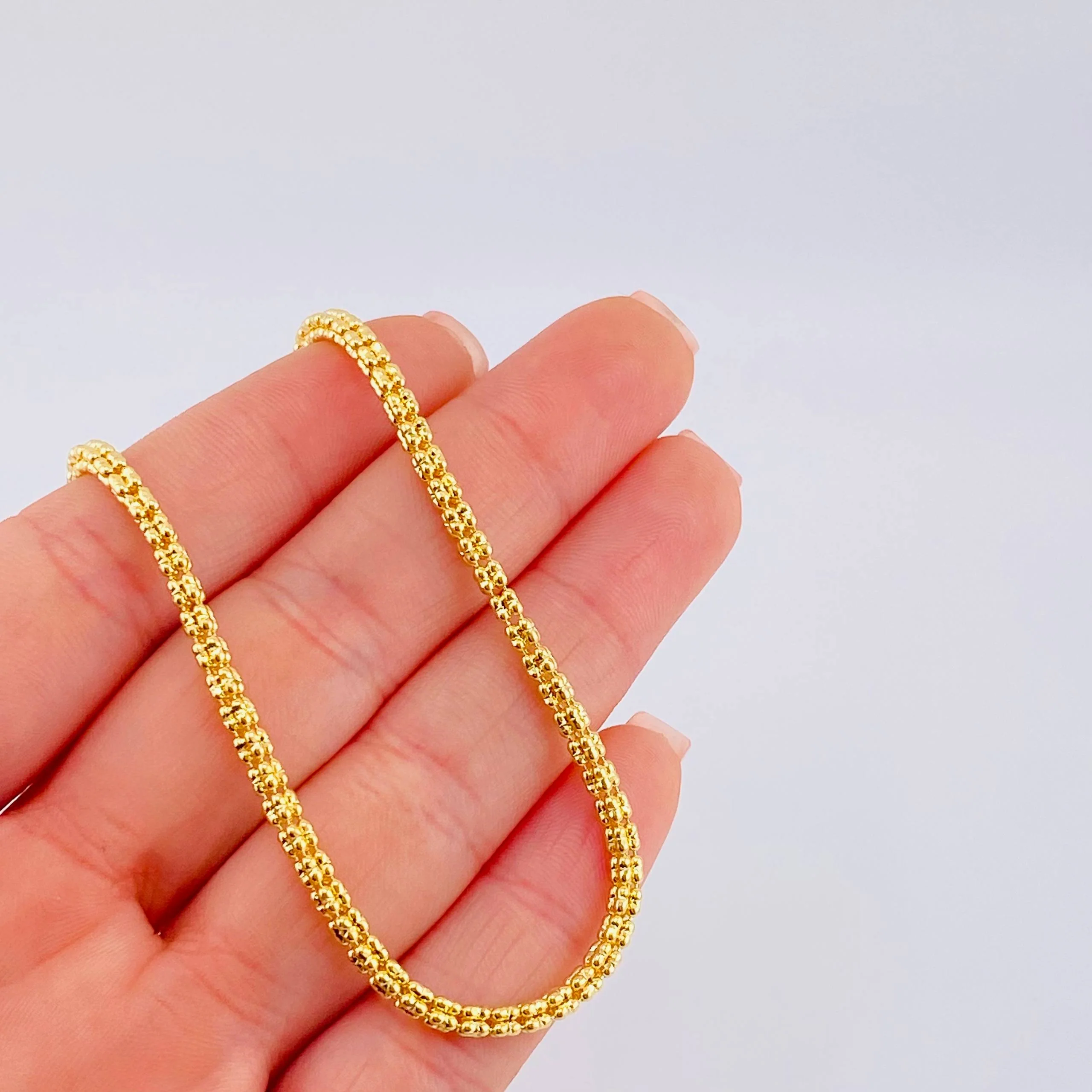 Cadena Ice 19.35gr / 60cm / 2.6mm Oro Amarillo 18K - Image 5