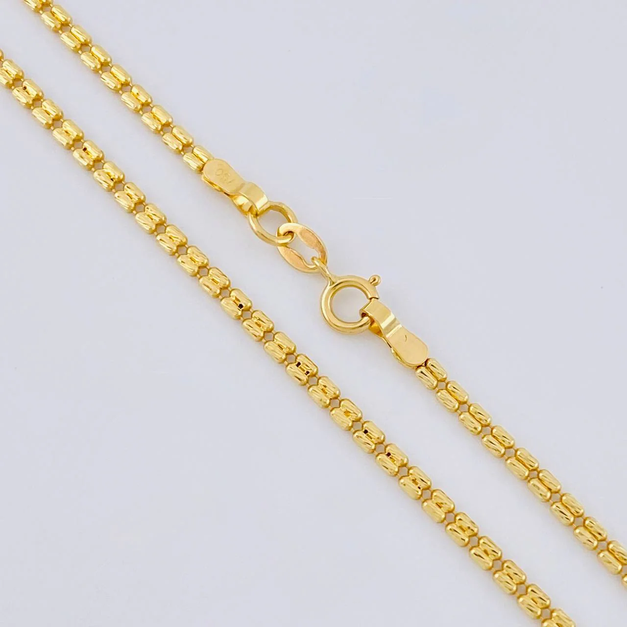 Cadena Ice Diamantada 4.35 g / 52 cm / 1.9 mm Oro Amarillo 18K - Image 5