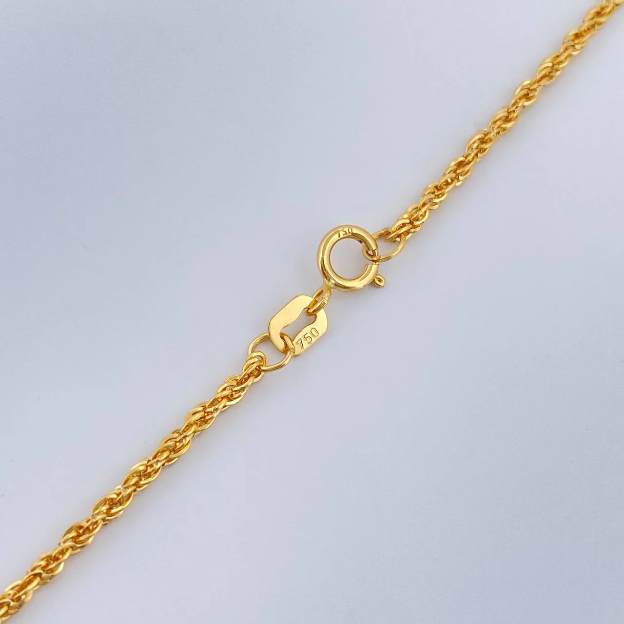 Cadena Lazo 0.85gr / 45cm / 1.2mm Oro Amarillo +3 18K % - Image 2