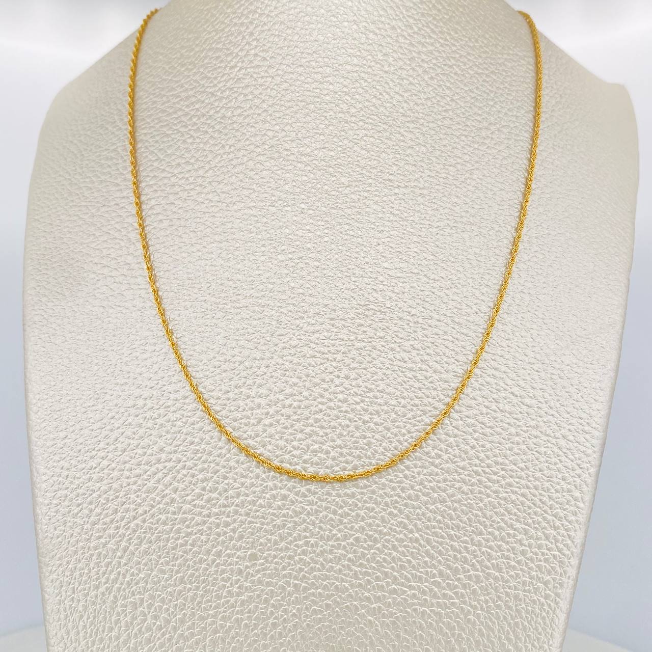 Cadena Lazo 1.15gr / 60cm / 1mm Oro Amarillo +3 18K $ - Image 6