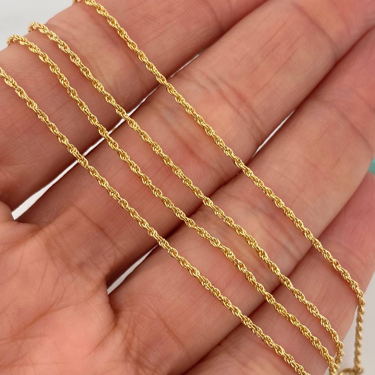 Cadena Lazo 1.1gr / 60cm / Oro Amarillo +3 18K $ - Image 3