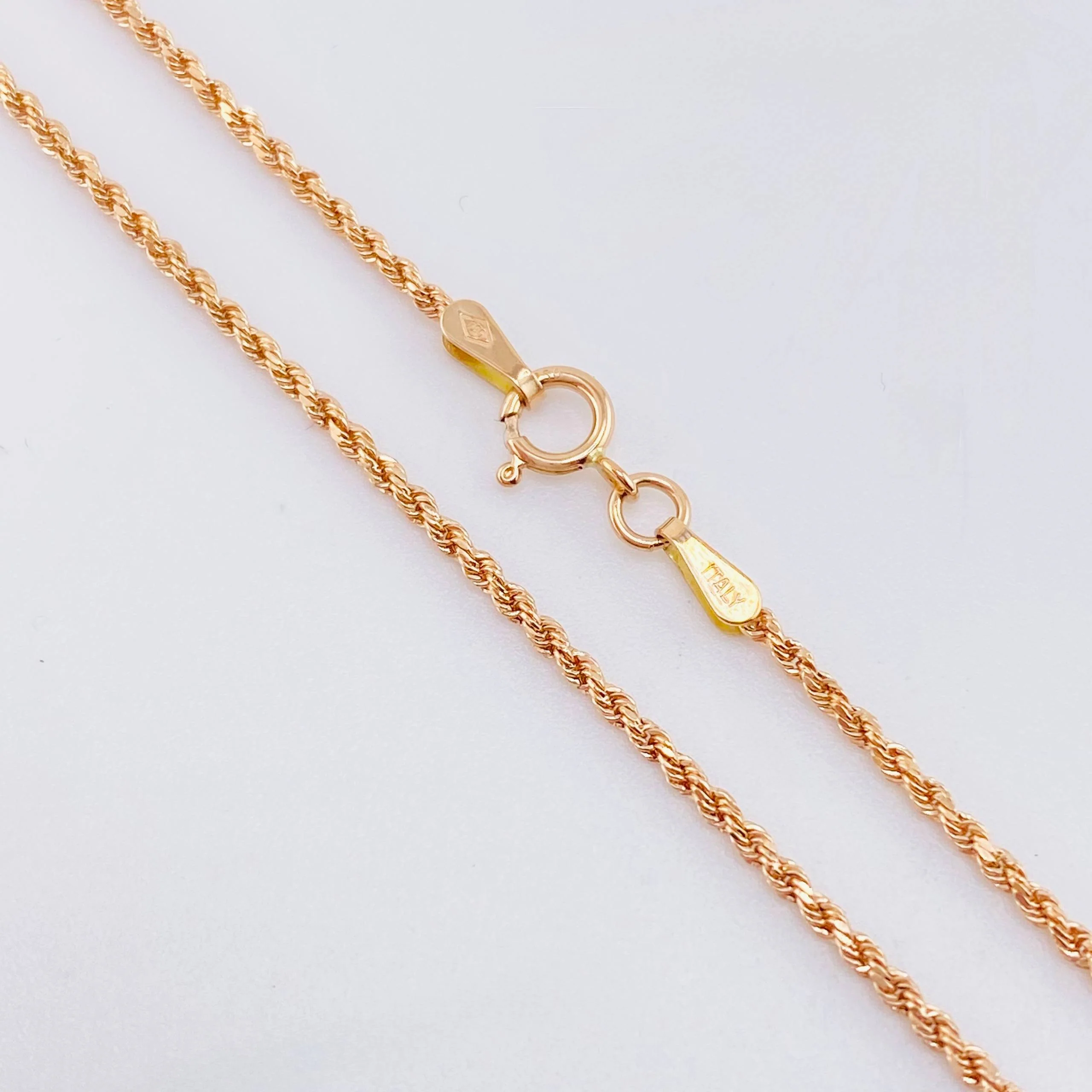 Cadena Lazo 1.4gr / 45cm / 1.3mm Oro Rosa +3 18K © - Image 3