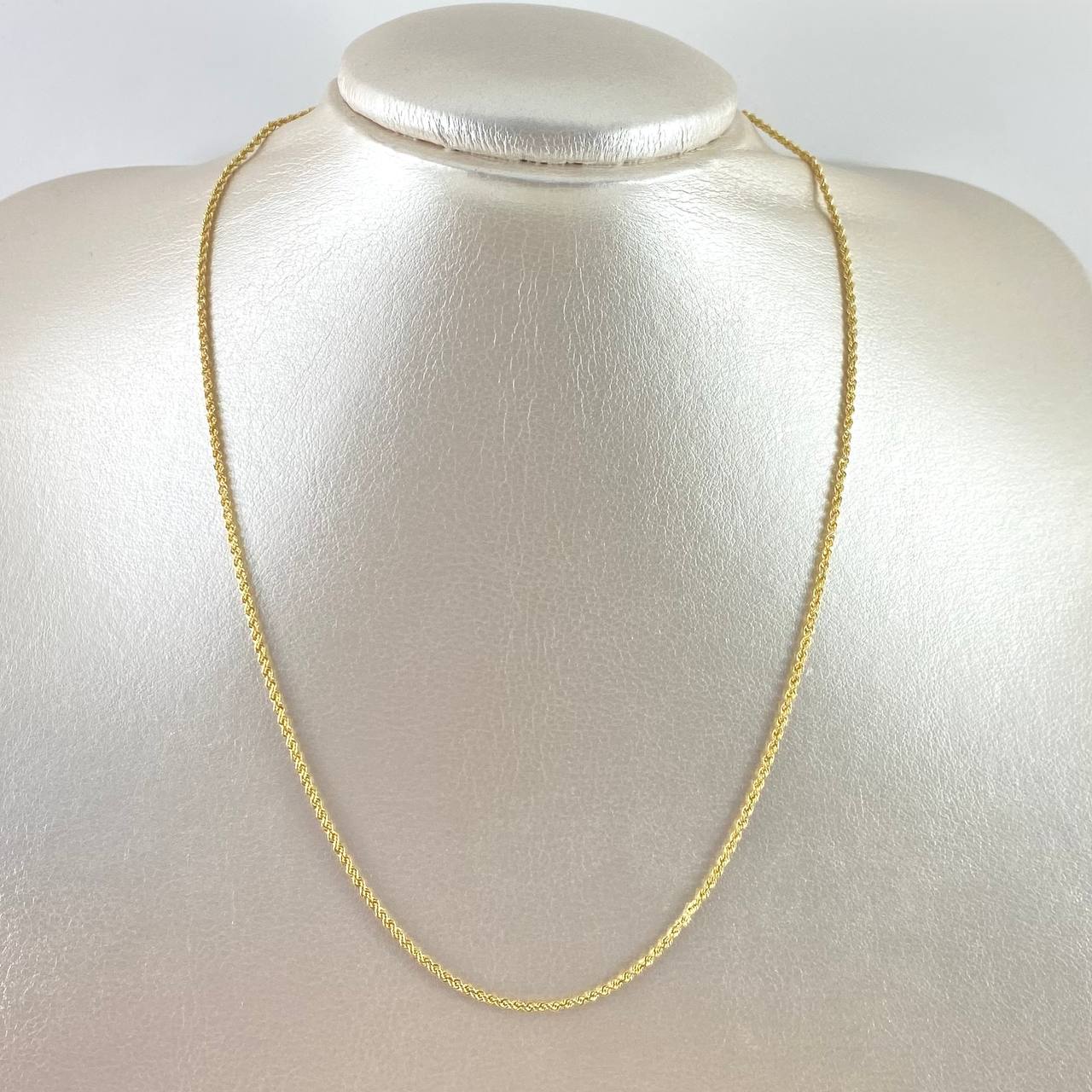 Cadena Lazo 1.6gr / 50cm / 1.7mm Oro Amarillo +3 18K © - Image 5