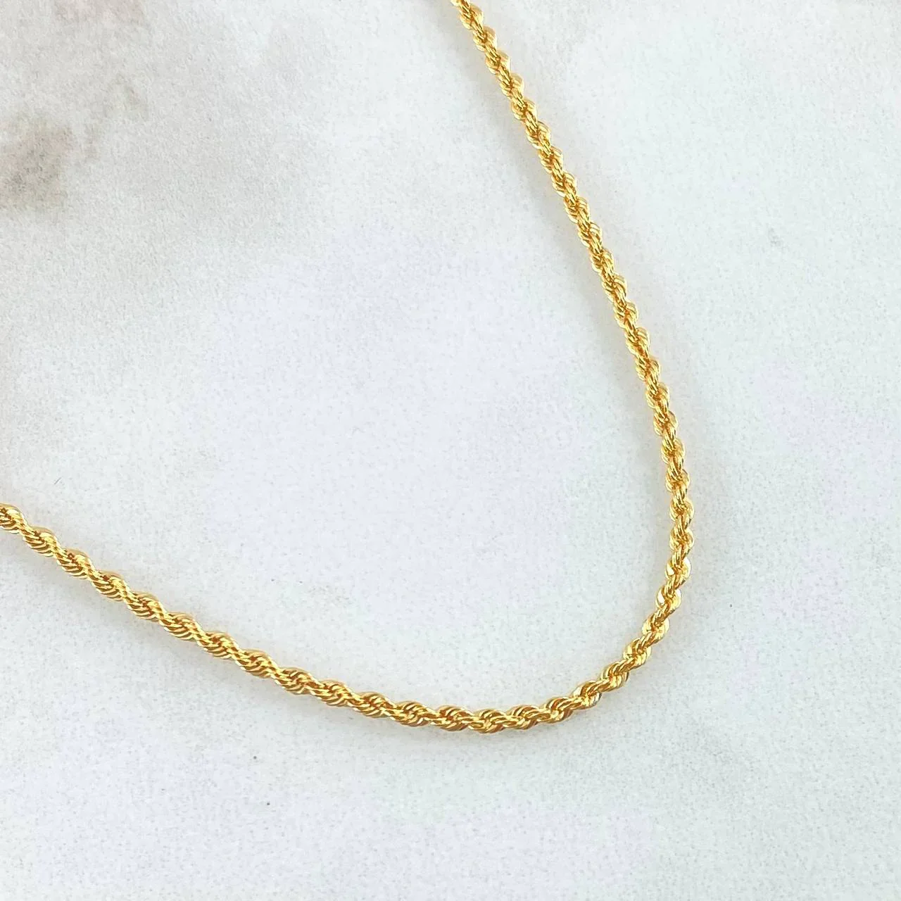 Cadena Lazo 1.8 g / 50 cm / 1.7 mm Oro Amarillo 18K