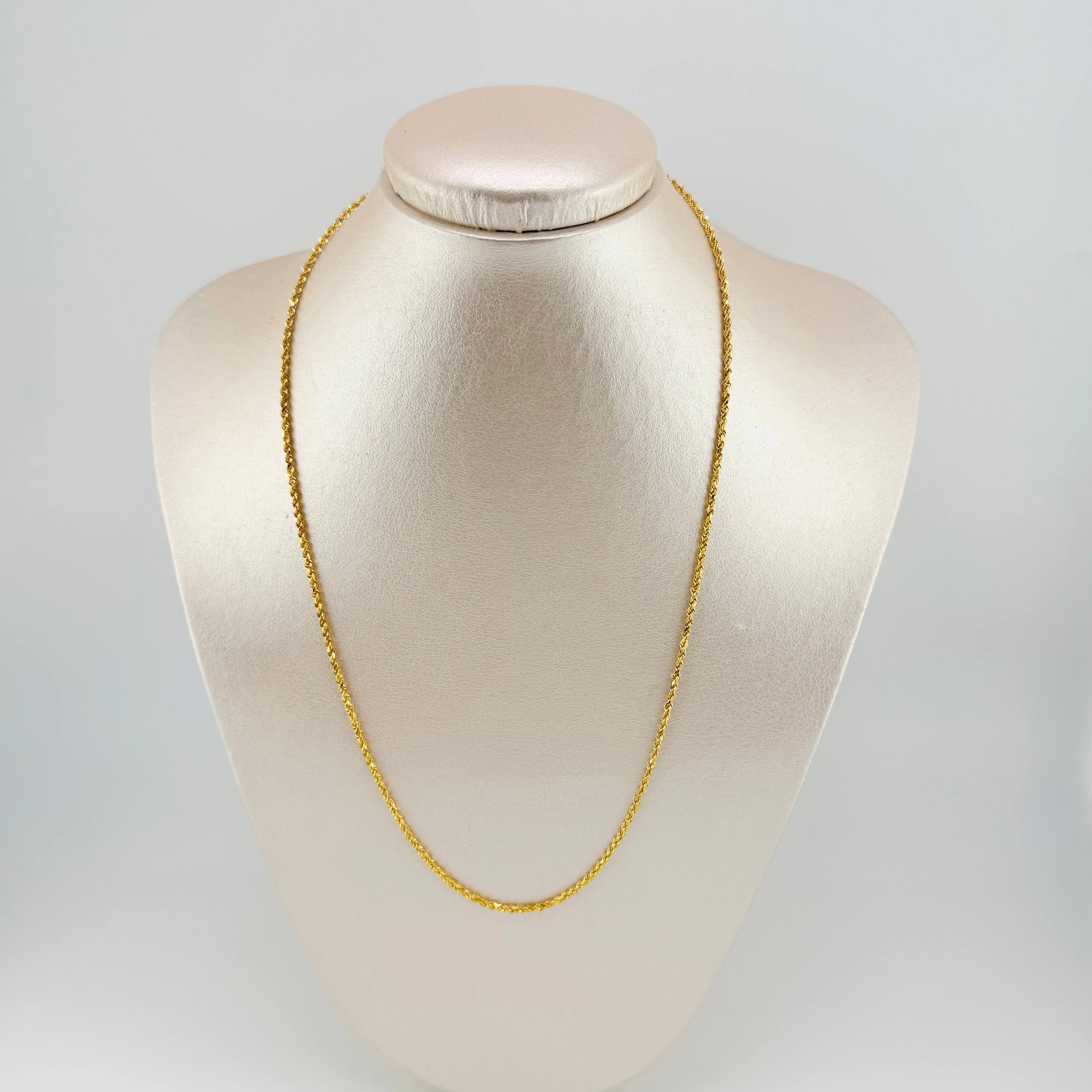 Cadena Lazo 1.95 g / 60 cm / 1.7 mm Oro Amarillo 18K - Image 5