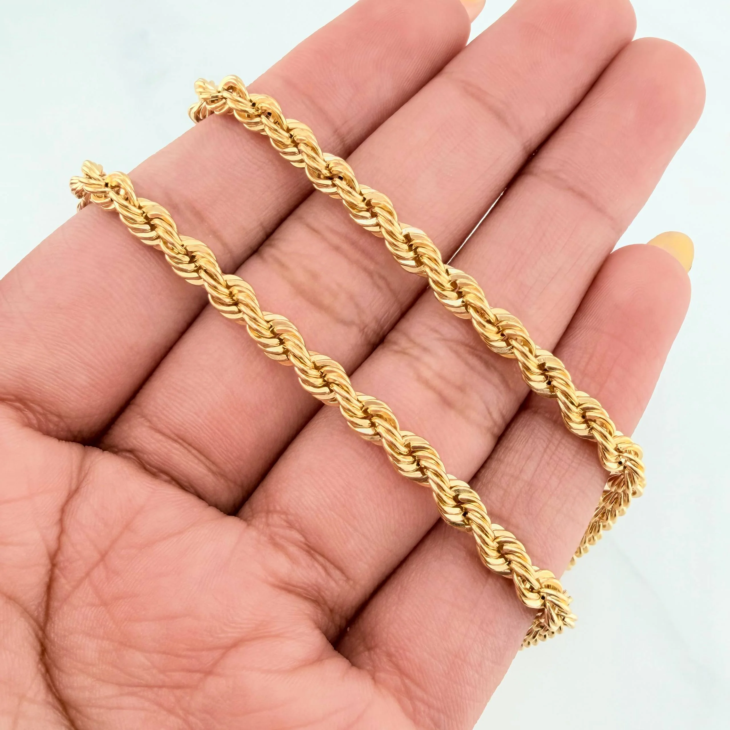 Cadena Lazo 10.45 g / 61 cm / 3.6 mm Oro Amarillo 18K - Image 4
