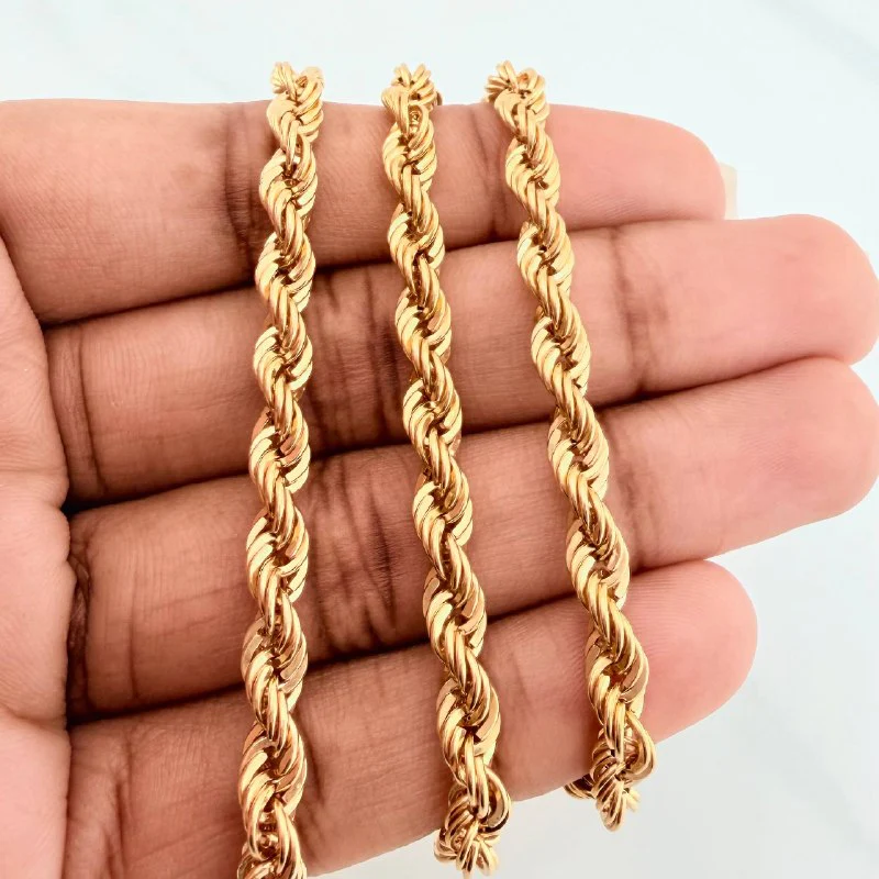 Cadena Lazo 14.15 g / 60 cm / 4.15 mm Oro Amarillo 18K - Image 5