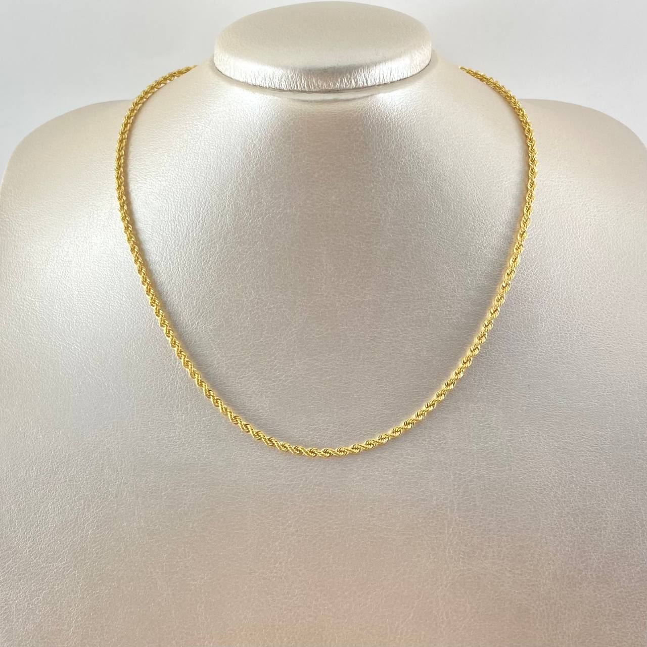 Cadena Lazo 2.45 g / 40.2 cm / 1.6 mm Oro Amarillo 18K - Image 5