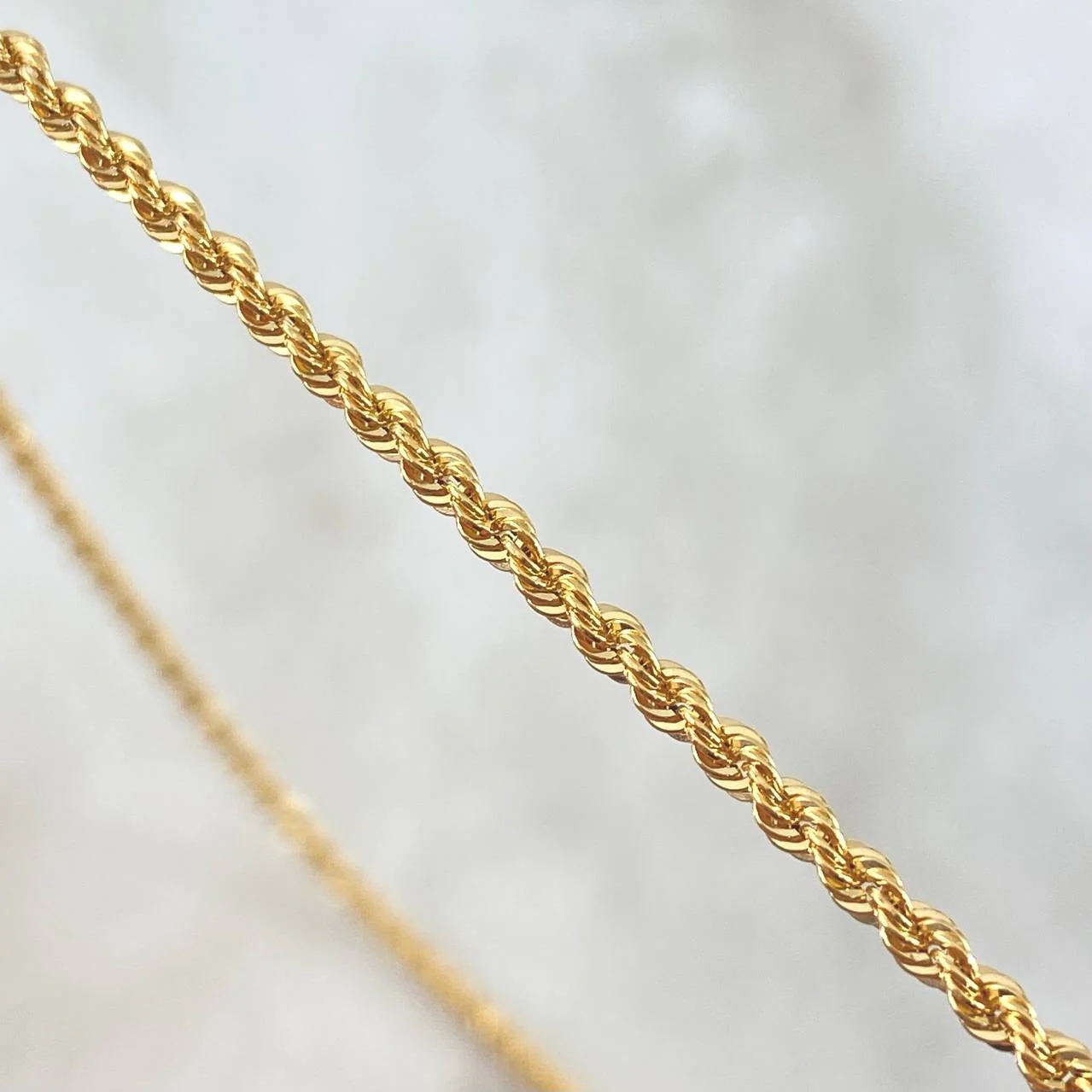 Cadena Lazo 2.85gr / 45cm / 2.2mm Oro Amarillo 18K - Image 3