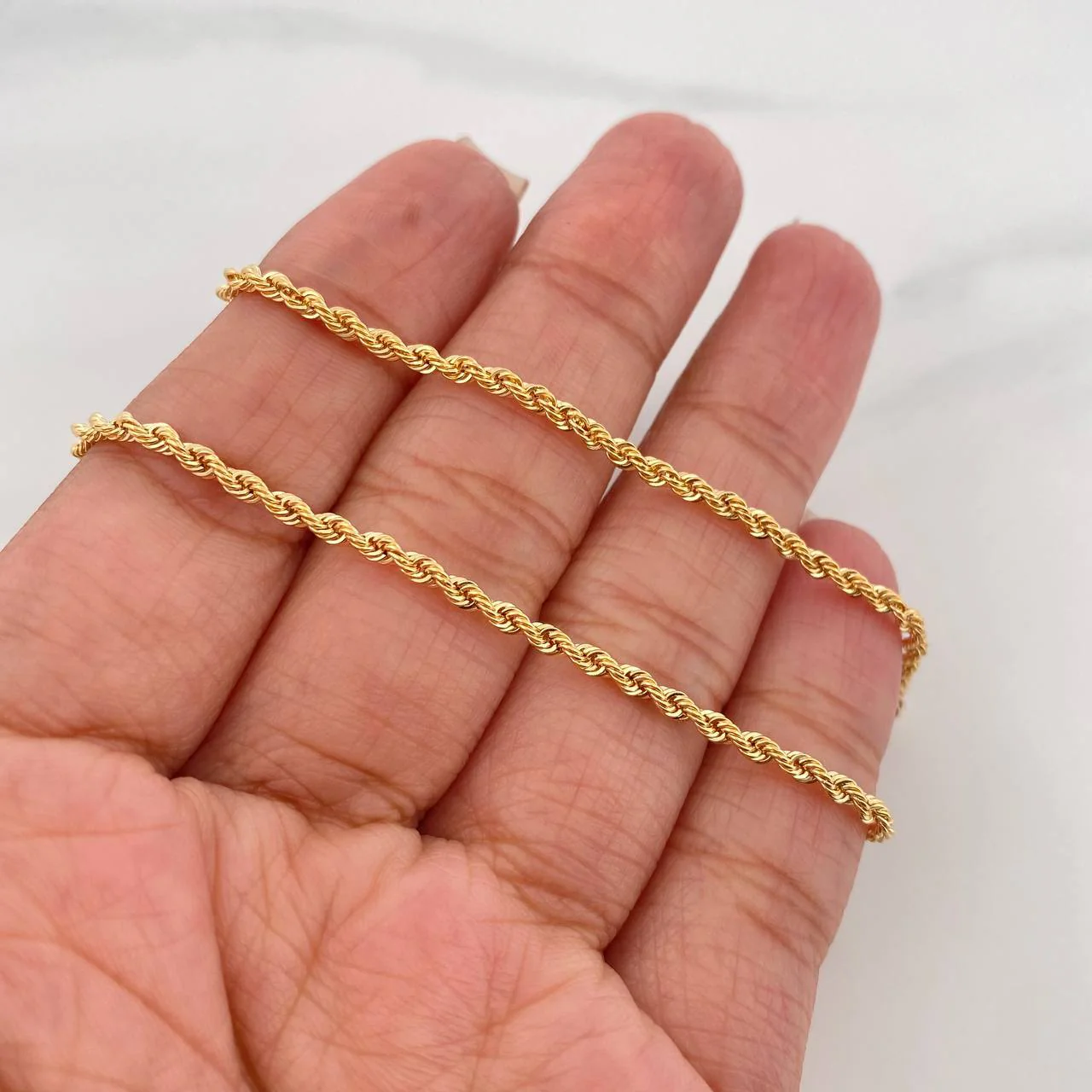 Cadena Lazo 2.95 g / 50.2 cm / 2.21 mm Oro Amarillo 18K - Image 4