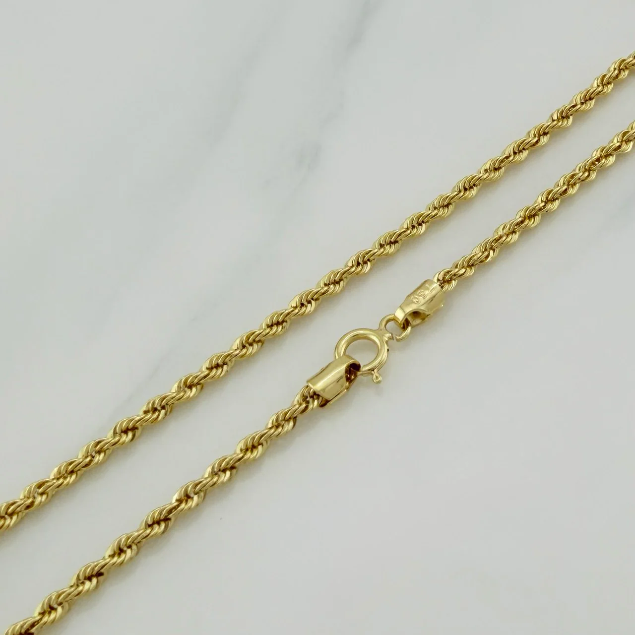 Cadena Lazo 2.9gr / 50cm / 2mm Oro Amarillo +3$ - Image 5