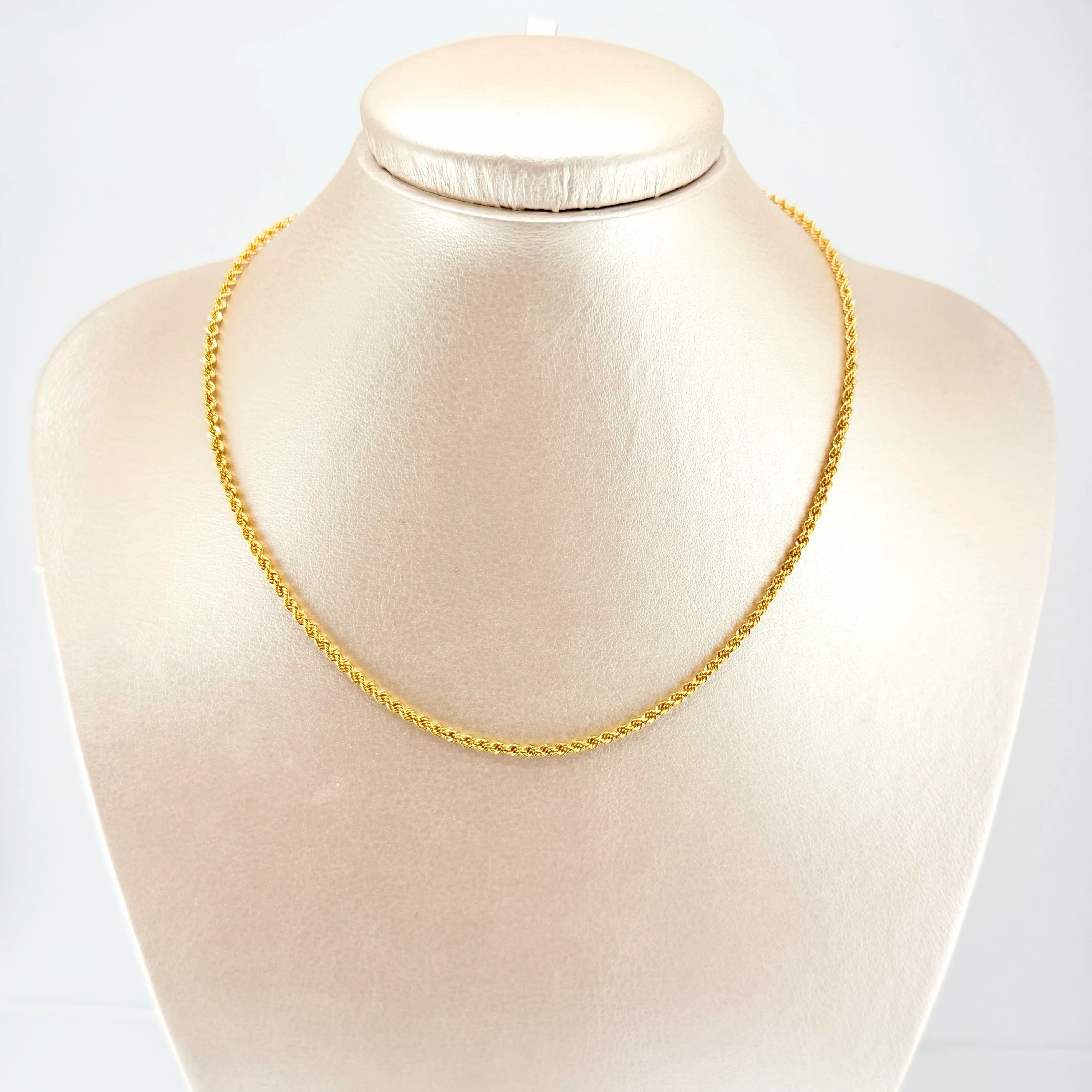 Cadena Lazo 3.15gr / 45cm / 2.6mm Oro Amarillo 18K - Image 5