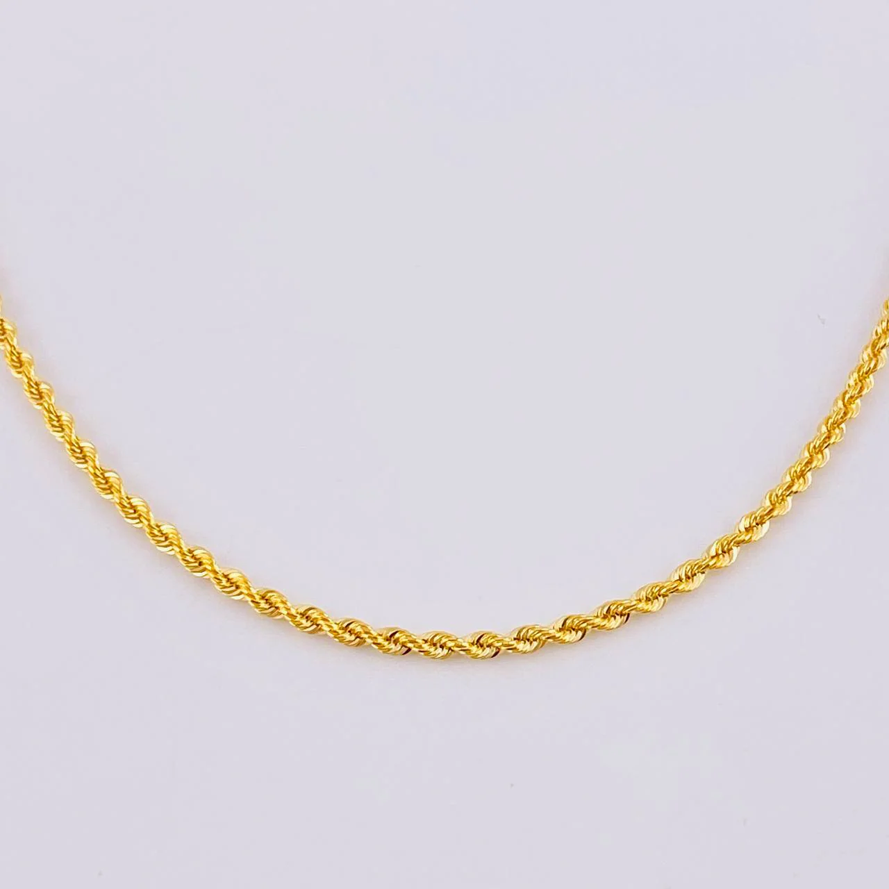 Cadena Lazo 3.35 g / 61 cm / 2.2 mm Oro Amarillo 18K - Image 2