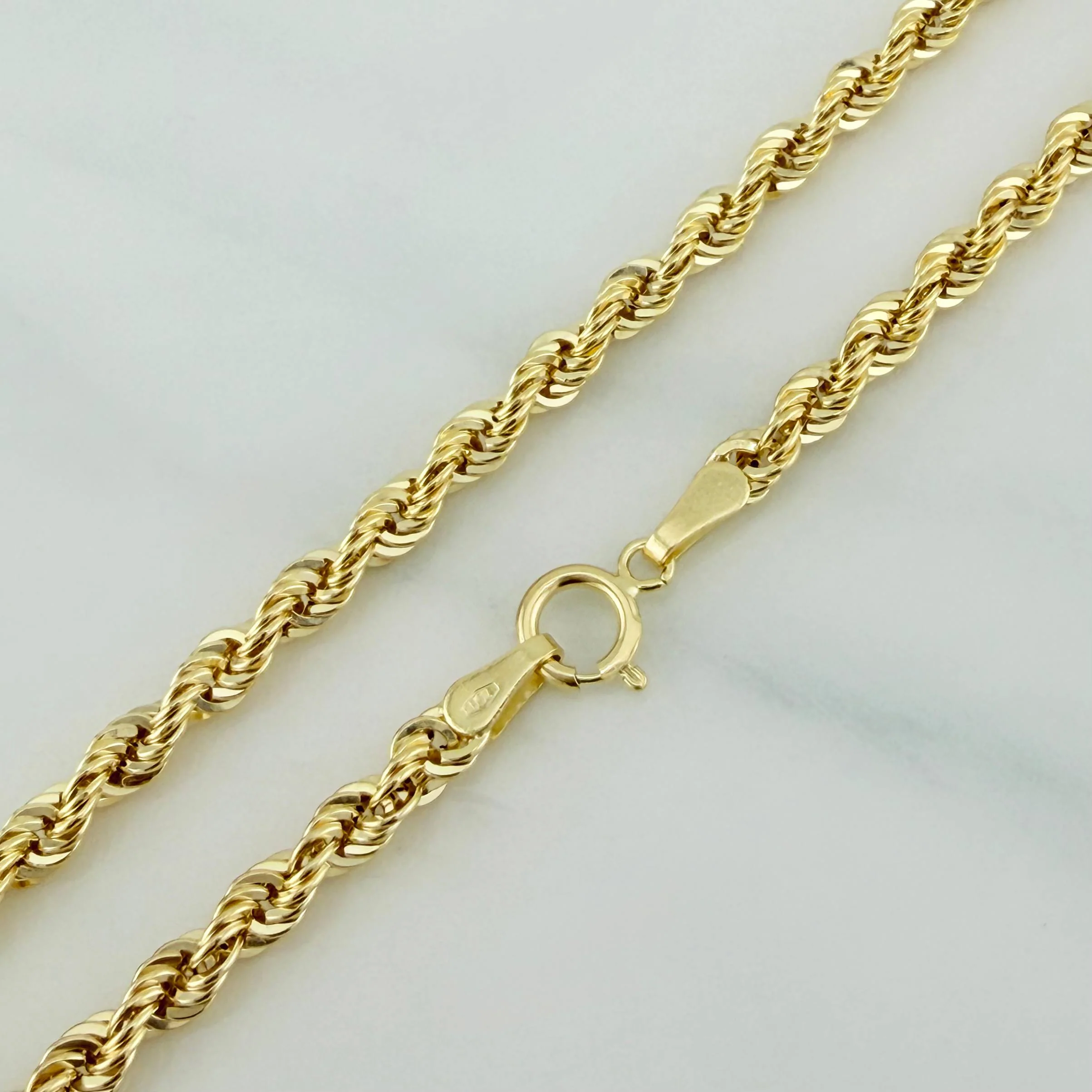 Cadena Lazo 3.3g / 60cm / 2.02mm Oro Amarillo 18K - Image 5