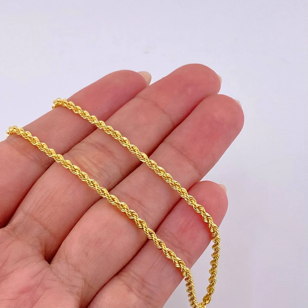 Cadena Lazo 3.4 g / 60.8 cm / 2.2 mm Oro Amarillo 18K - Image 5