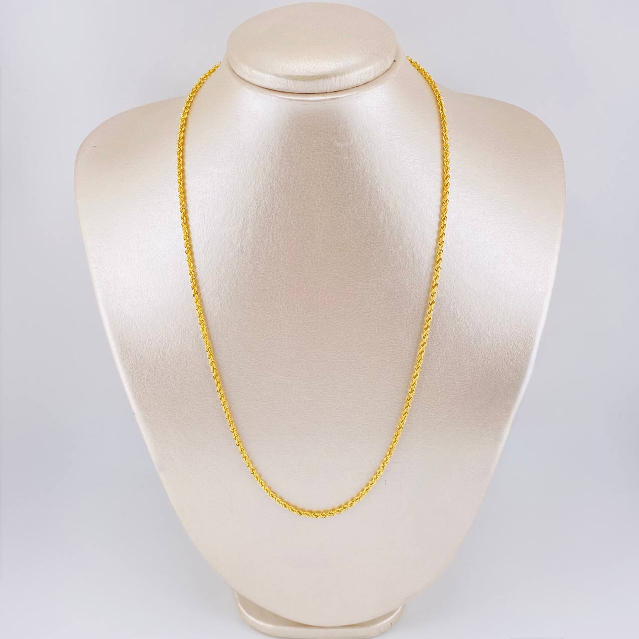 Cadena Lazo 3 g / 50.1 cm / 2.2 mm Oro Amarillo 18K - Image 5