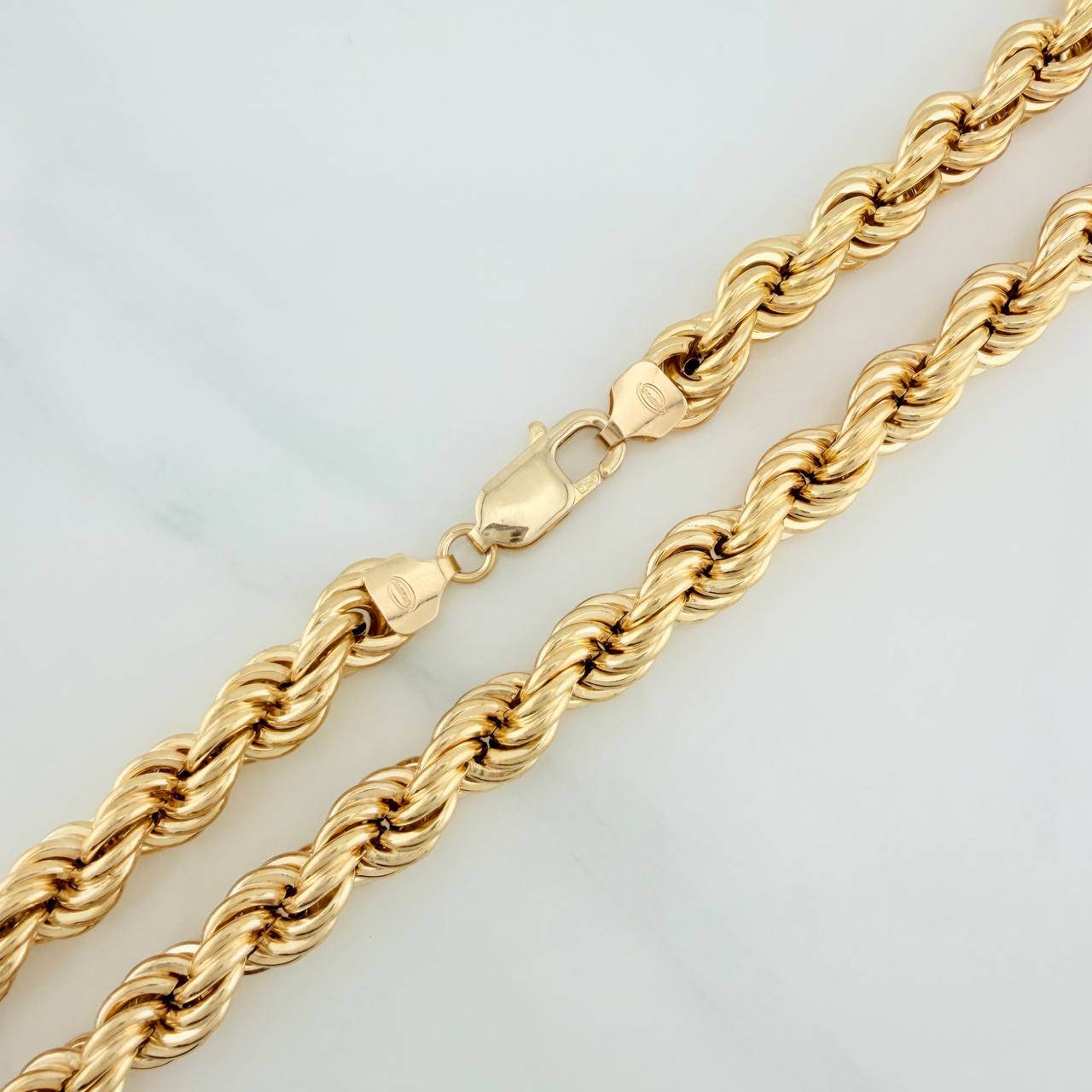 Cadena Lazo 35.45 g / 60 cm / 7.77 mm Oro Amarillo 18K - Image 4