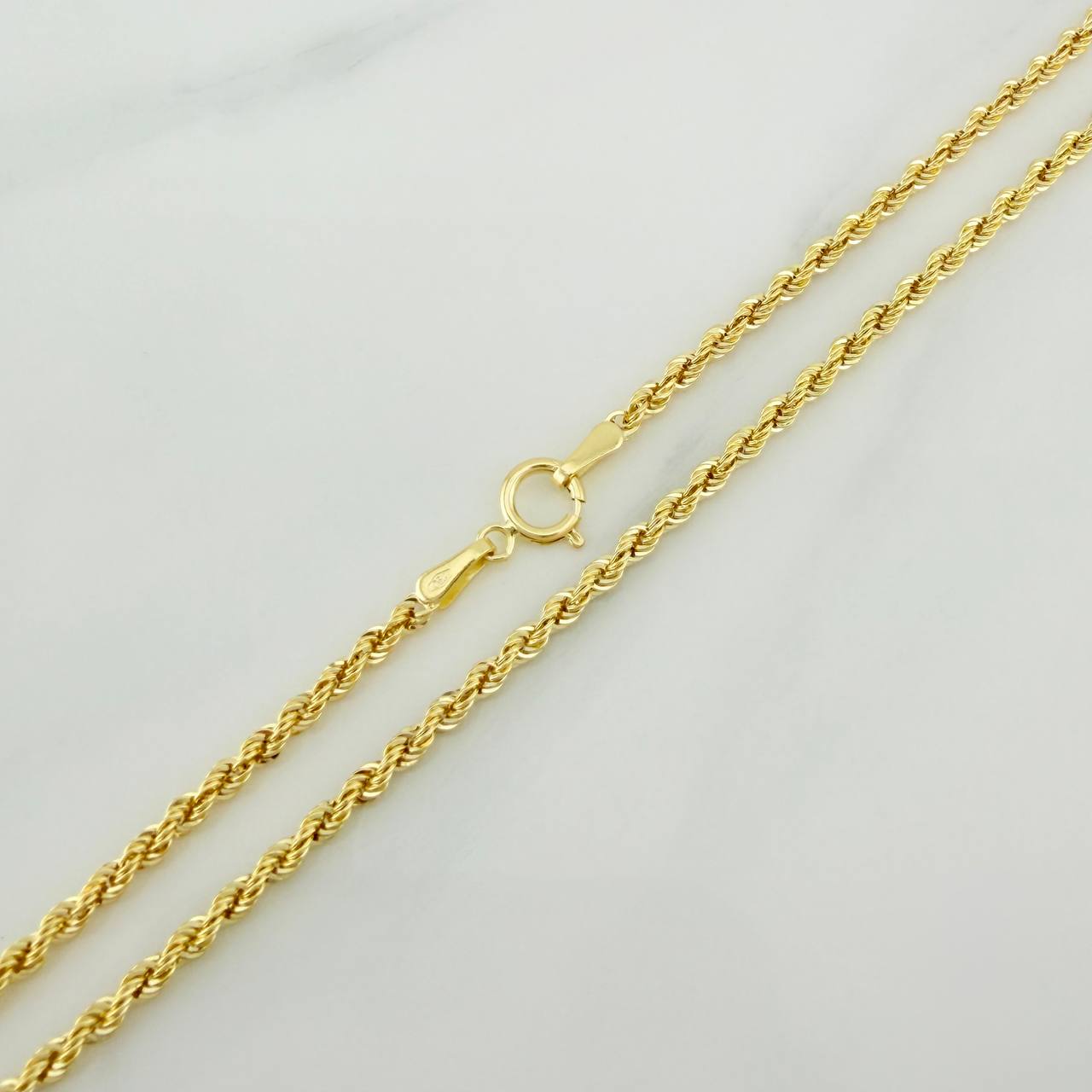 Cadena Lazo 3gr / 60.5cm / 2mm Oro Amarillo +3 18K % - Image 3