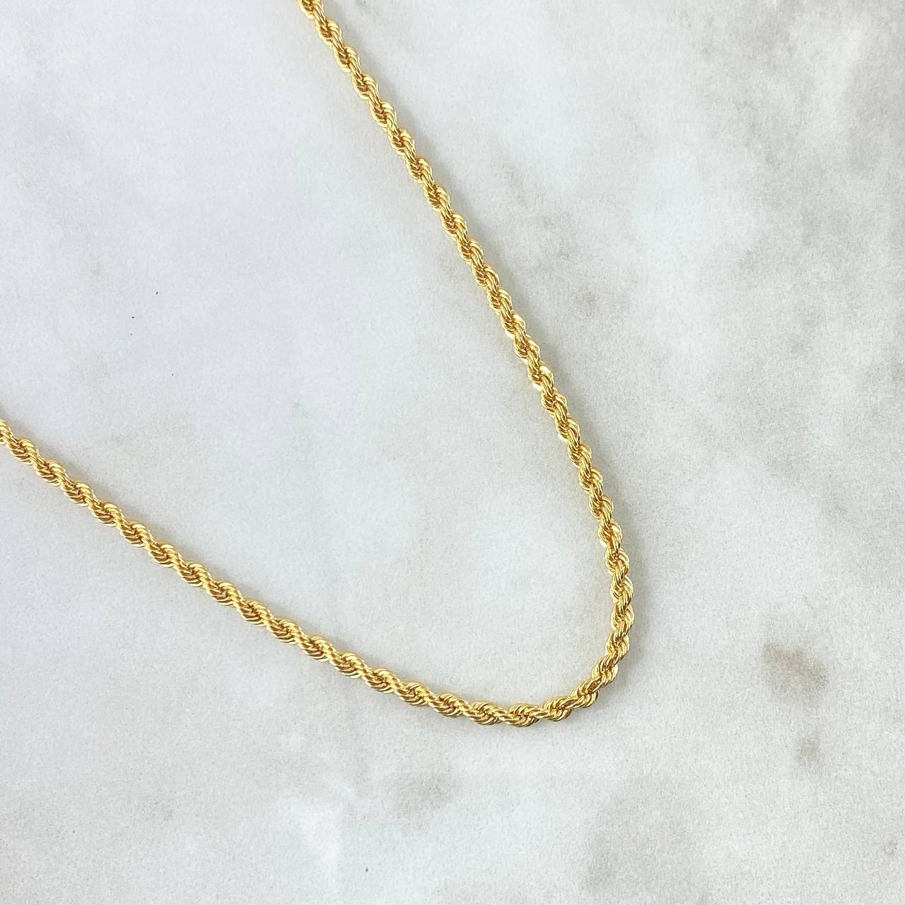 Cadena Lazo 4.6gr / 50cm / 2.75mm Oro Amarillo +3 18K *