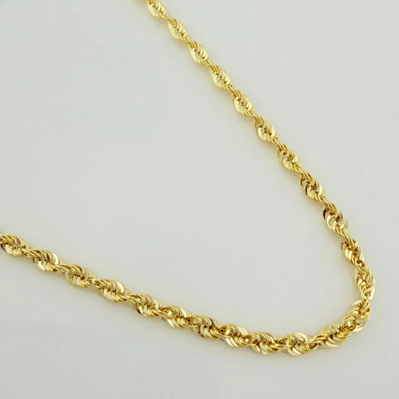 Cadena Lazo 4gr / 60cm / 2.5mm Oro Amarillo +3 18K % - Image 2