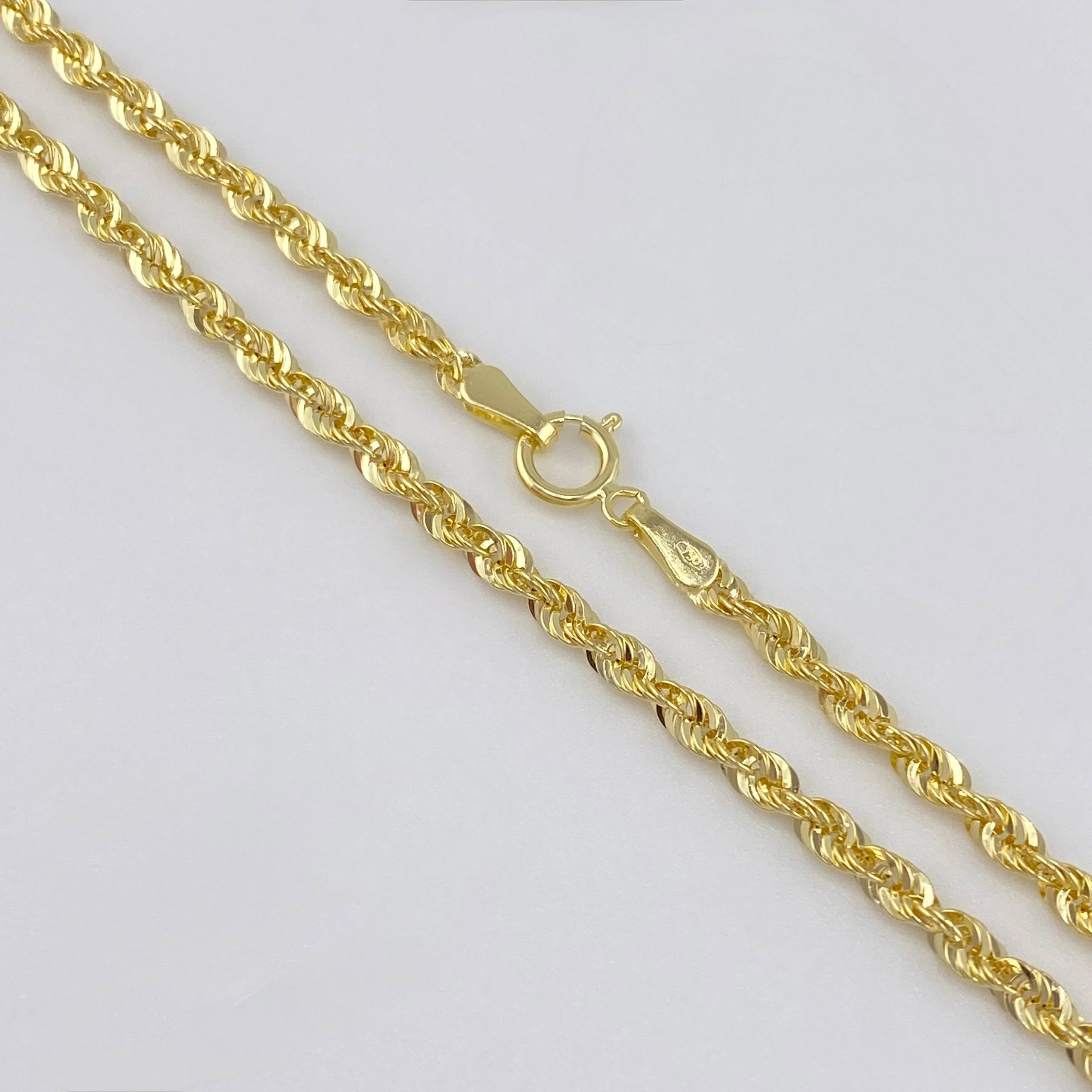 Cadena Lazo 4gr / 60cm / 2.65mm Oro Amarillo +3 18K - Image 2