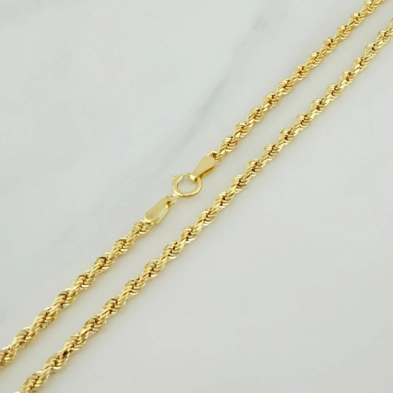 Cadena Lazo 5.75gr / 50cm / 2.4mm Oro Amarillo +3 18K % - Image 4