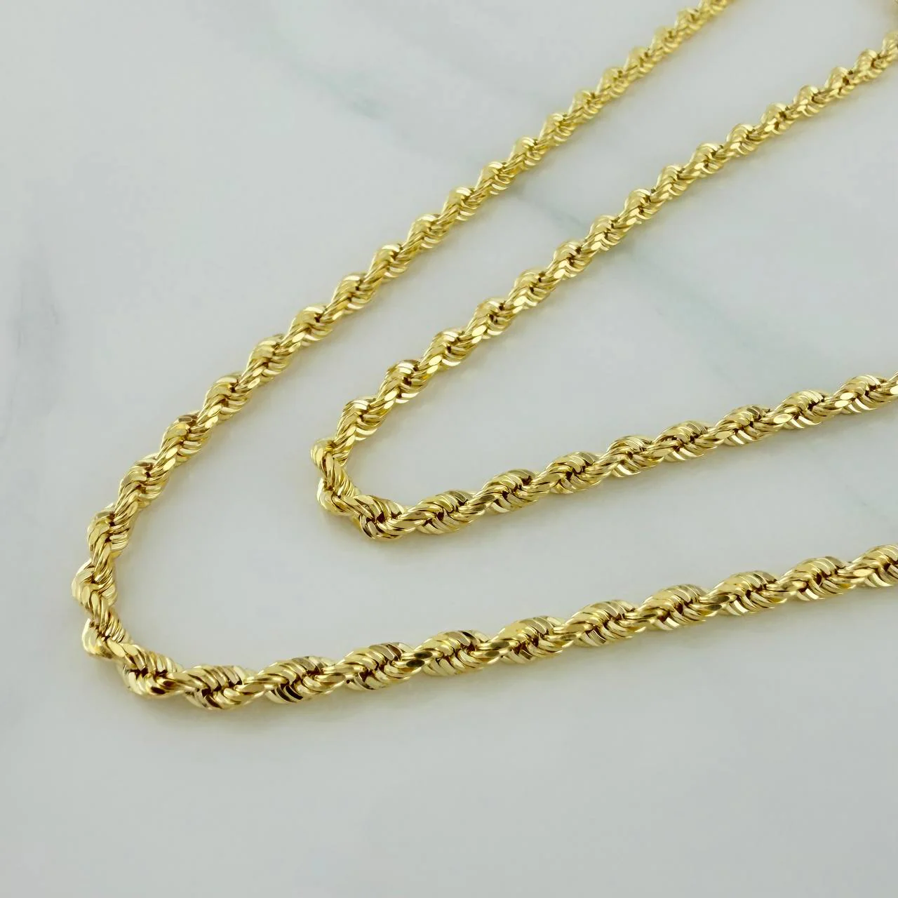 Cadena Lazo 5.7gr / 50cm / 2.5mm Oro Amarillo +3 18K $ - Image 4
