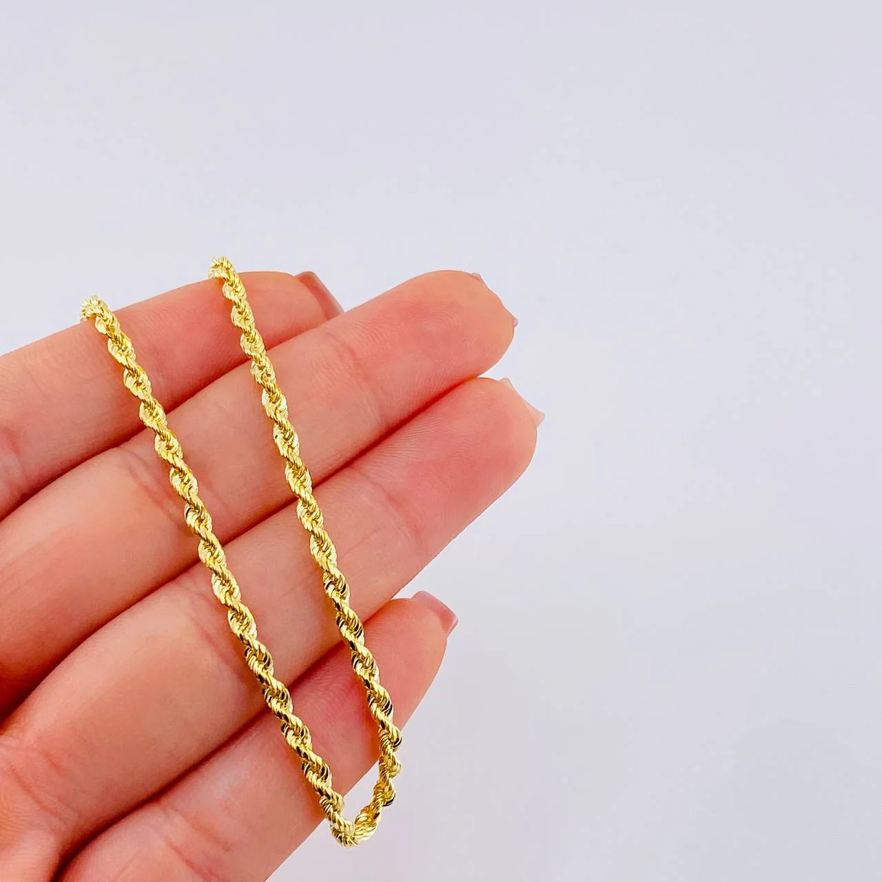Cadena Lazo 5.8 g / 50 cm / 2.6 mm Oro Amarillo 18K - Image 4