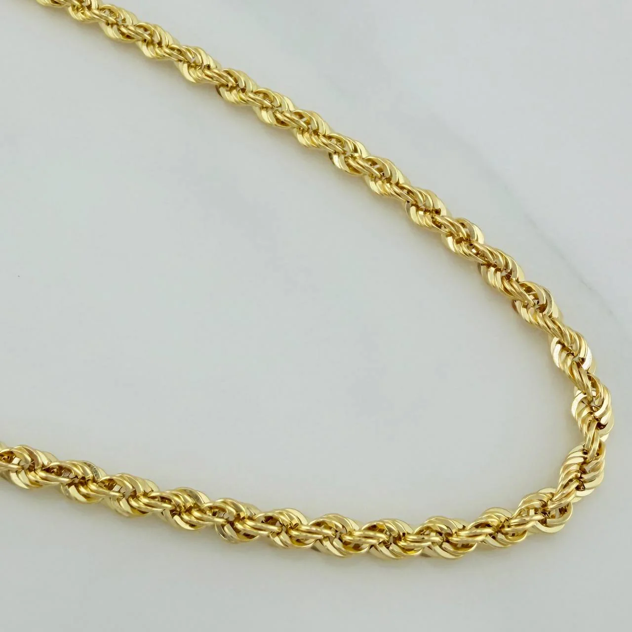 Cadena Lazo 6.25gr / 60cm / 3.2mm Oro Amarillo +3 18K $