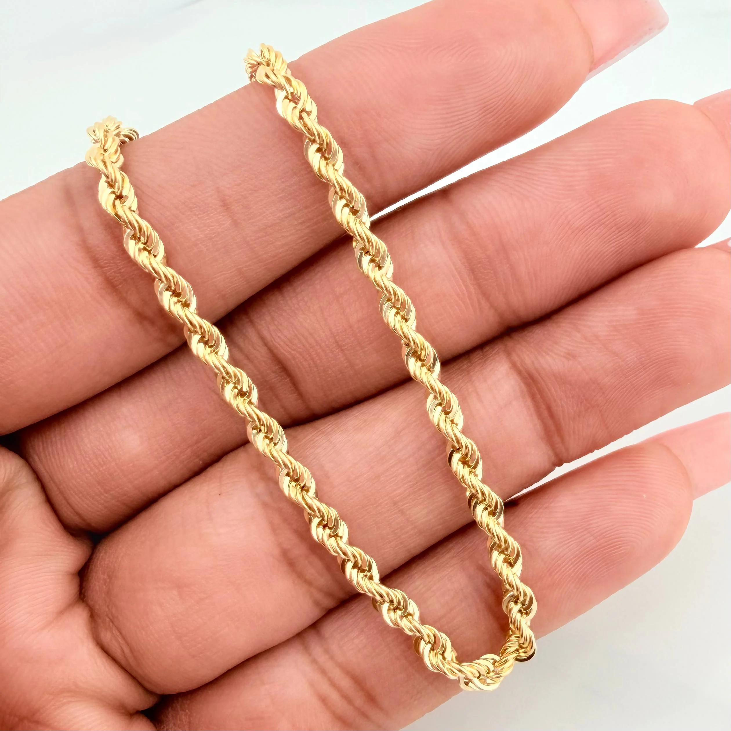 Cadena Lazo 6.9g / 60cm / 2.94mm Oro Amarillo 18K - Image 3