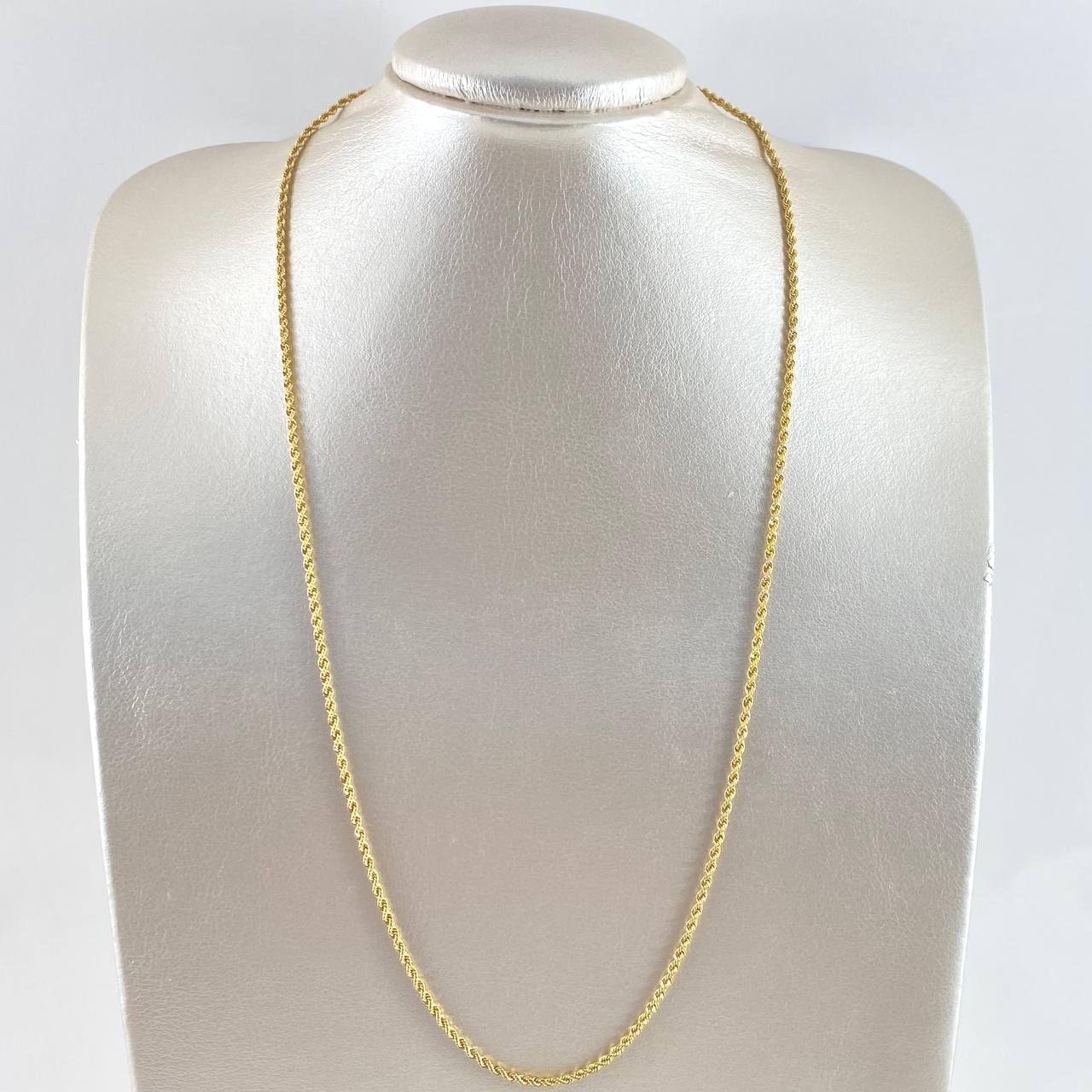 Cadena Lazo 6.9gr / 60cm / 2.5mm Oro Amarillo 18K - Image 5