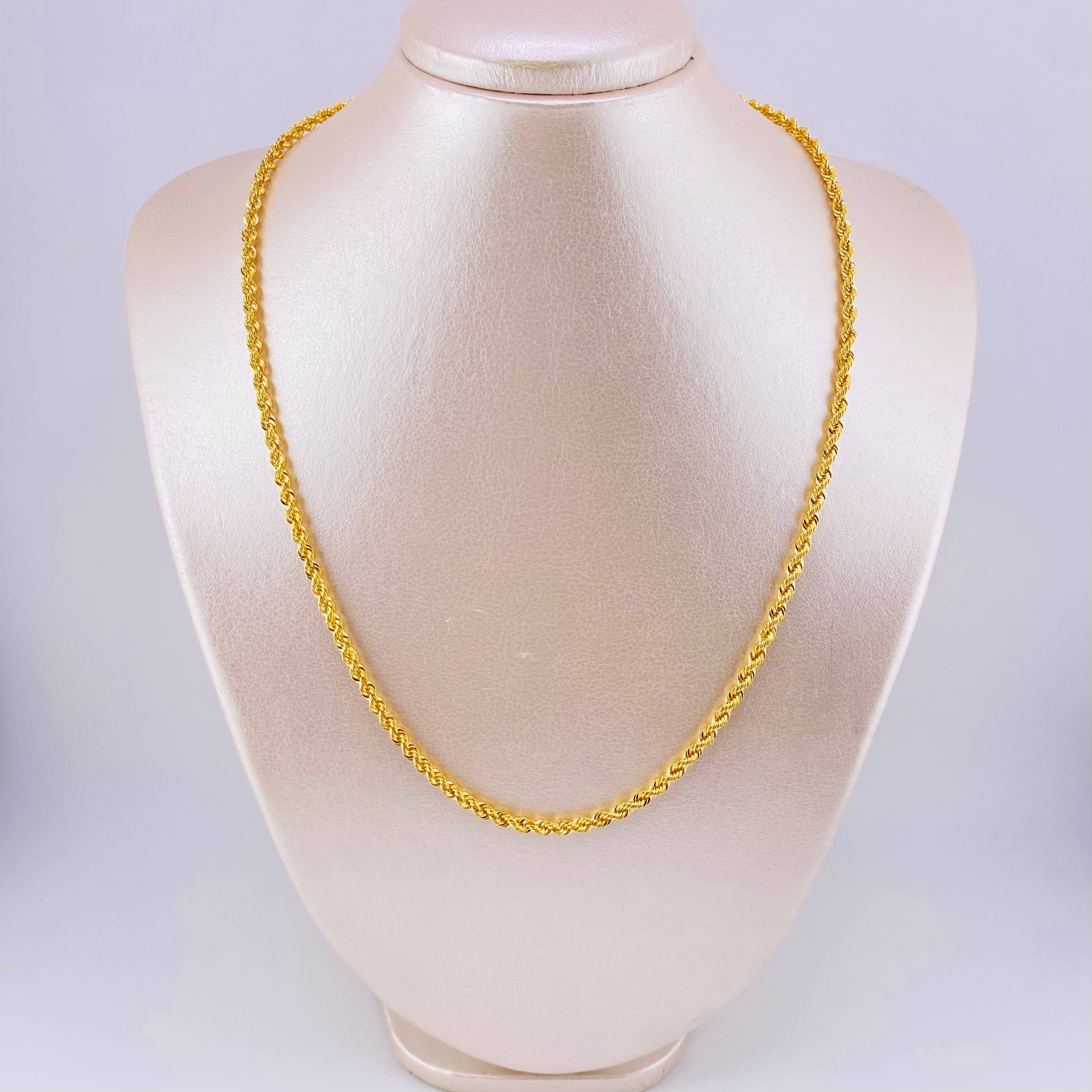 Cadena Lazo 6.8 g / 51 cm / 3.3 mm Oro Amarillo 18K - Image 6