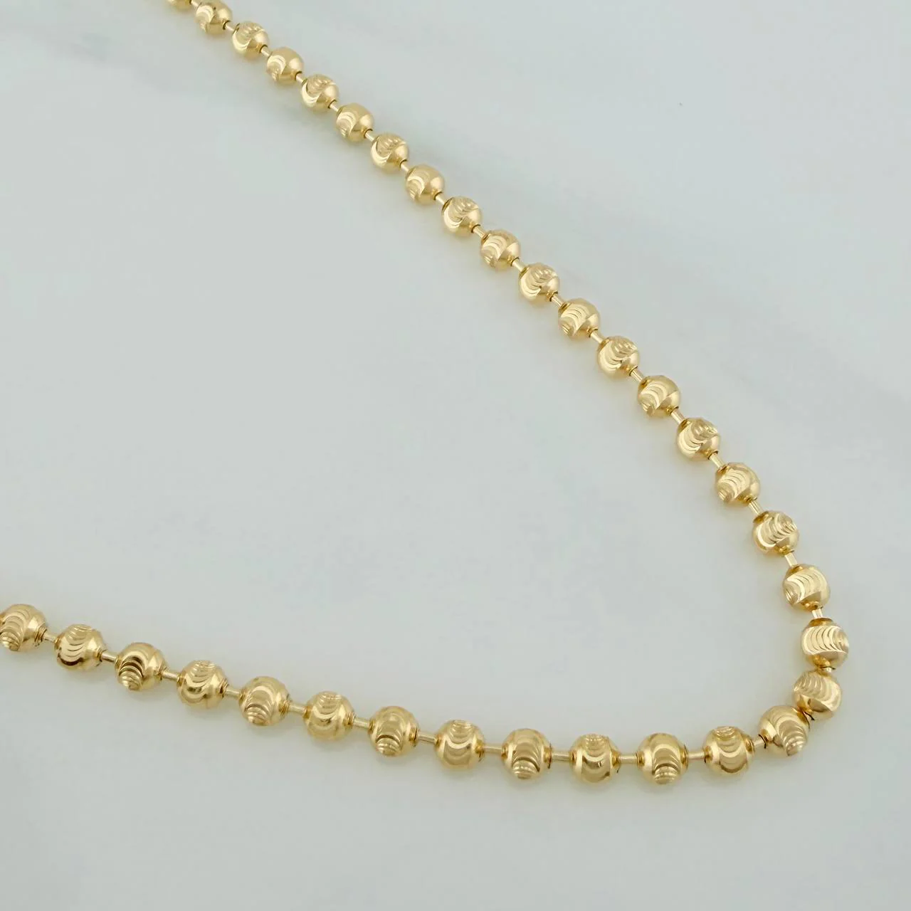 Cadena Militar 12.85gr / 51.1cm / 2.85mm Oro Amarillo Nac.Esp. 18K &