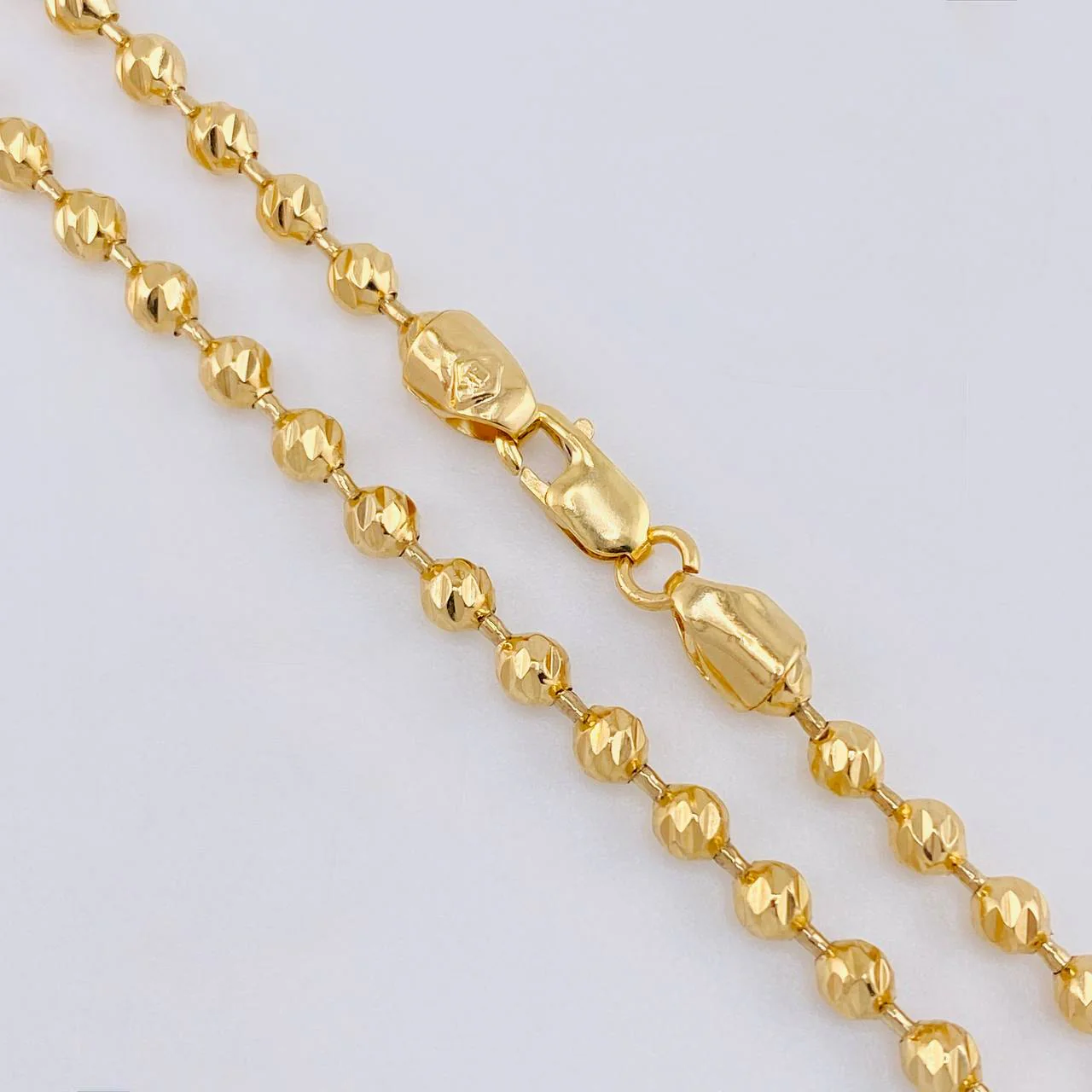Cadena Militar 17.25 g / 61 cm / 3.1 mm Oro Amarillo 18K - Image 4
