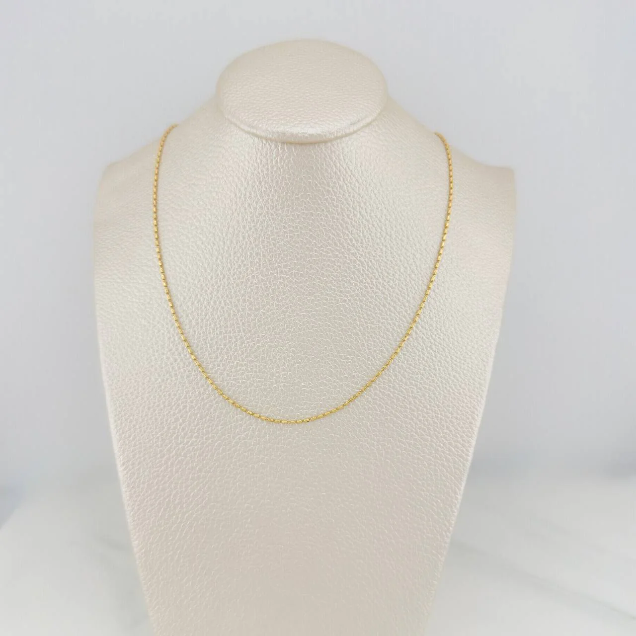 Cadena Morse 2gr / 45.7cm / 0.8mm Oro Amarillo 18K - Image 6