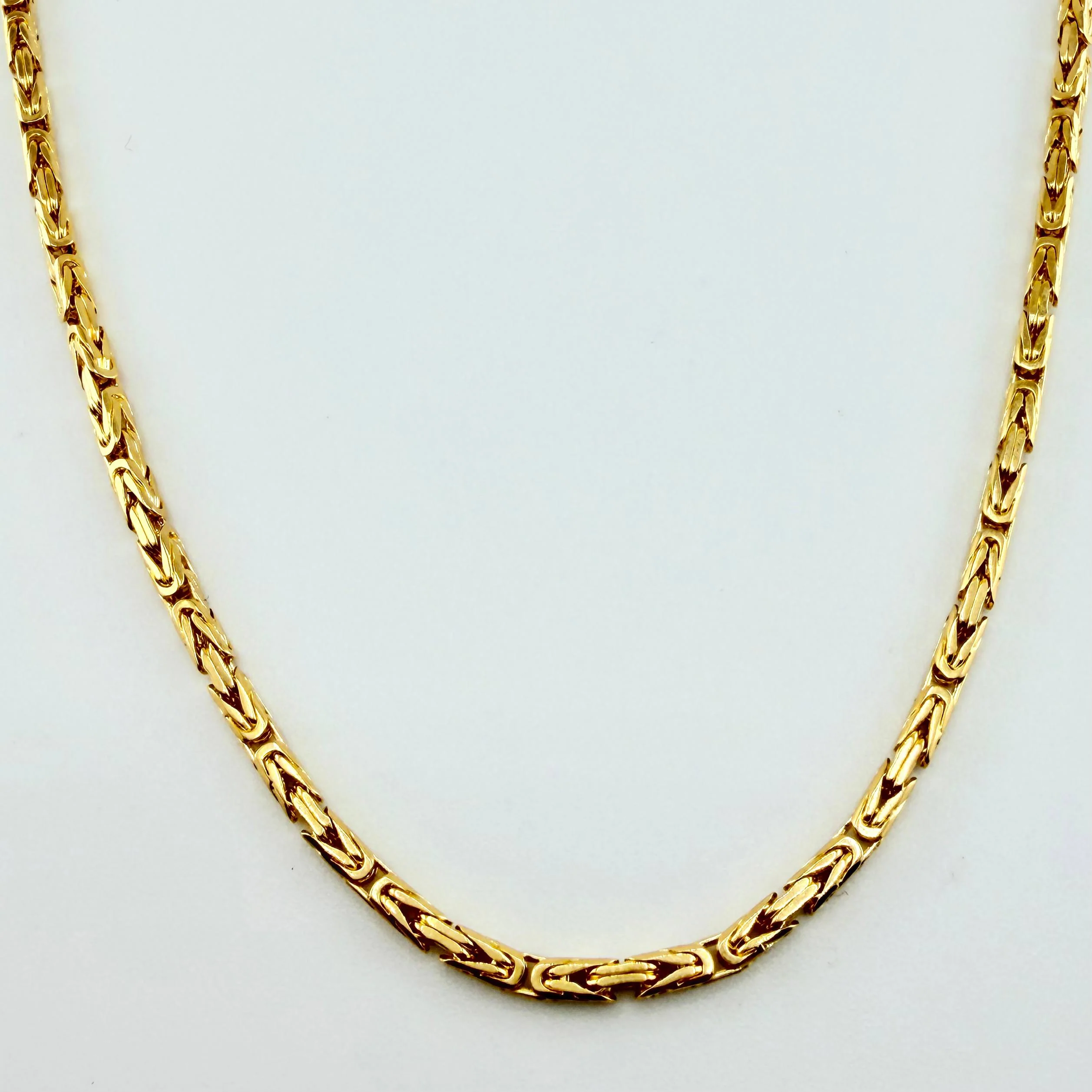 Cadena Peruana 10.9gr / 60cm / 2.3mm Oro Amarillo +3 18K ©